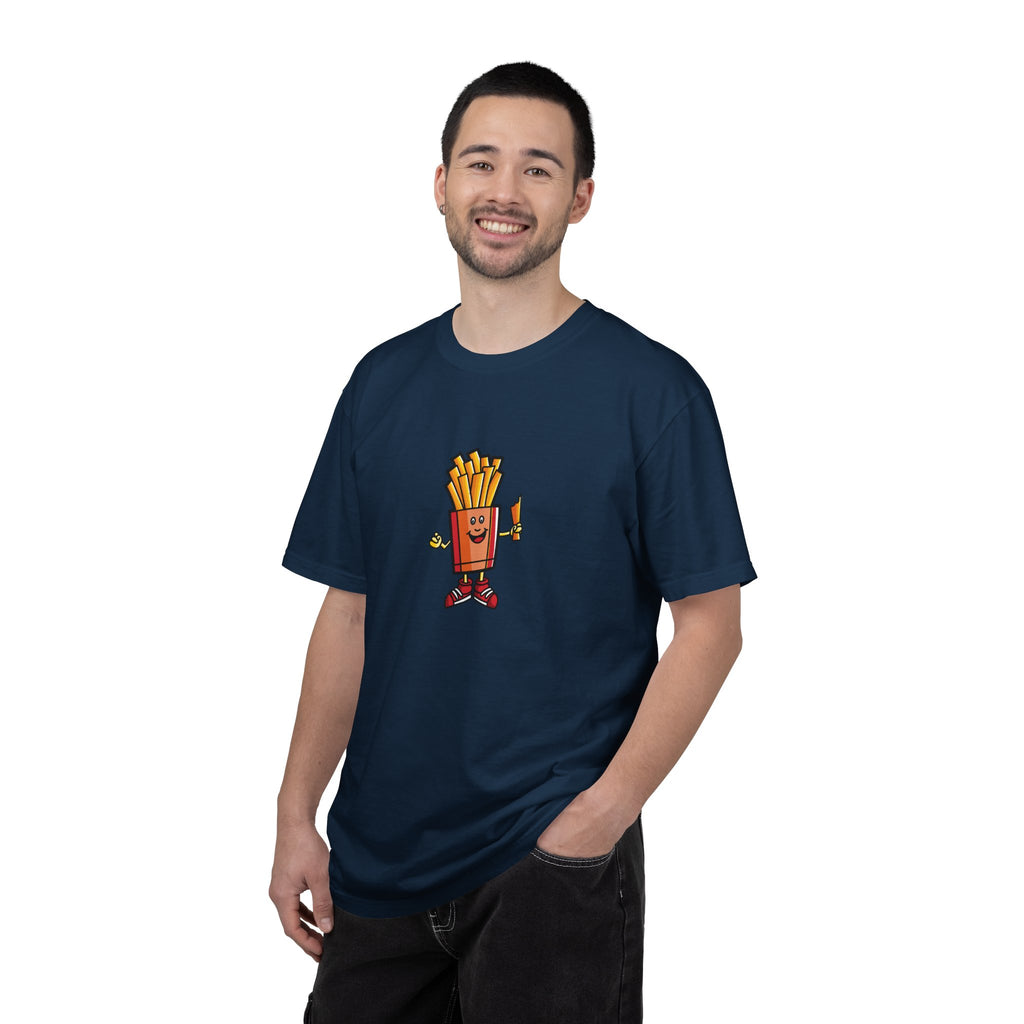 Funny French Fries T-Shirt — “Exercise? I Thought You Said Extra Fries!” Graphic Tee