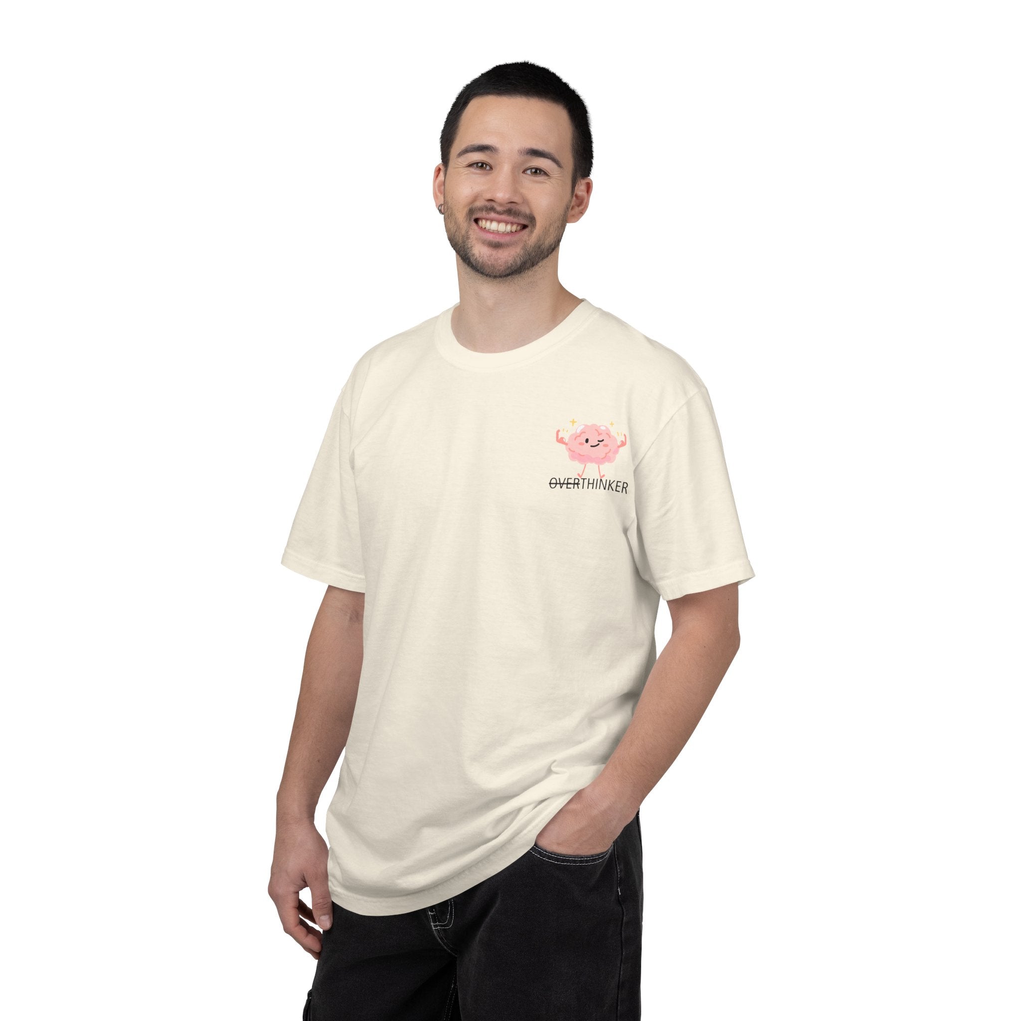 T‑Shirt — “I Don’t Over Think, I Just solve Imaginary Problems” Cute Graphic Tee
