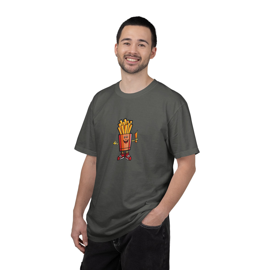 Funny French Fries T-Shirt — “Exercise? I Thought You Said Extra Fries!” Graphic Tee