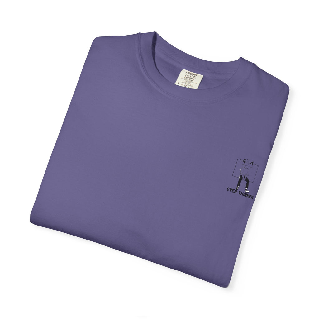 Over Thinker Graphic T-Shirt — Minimalist Illustration Tee