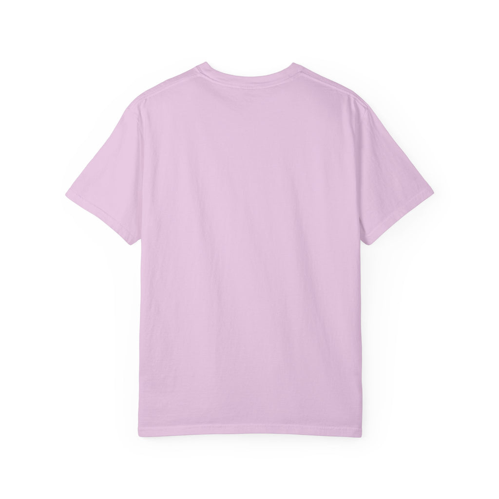 Minimal 'SANDEEVA' Solid T-Shirt — Garment-Dyed Cotton Tee