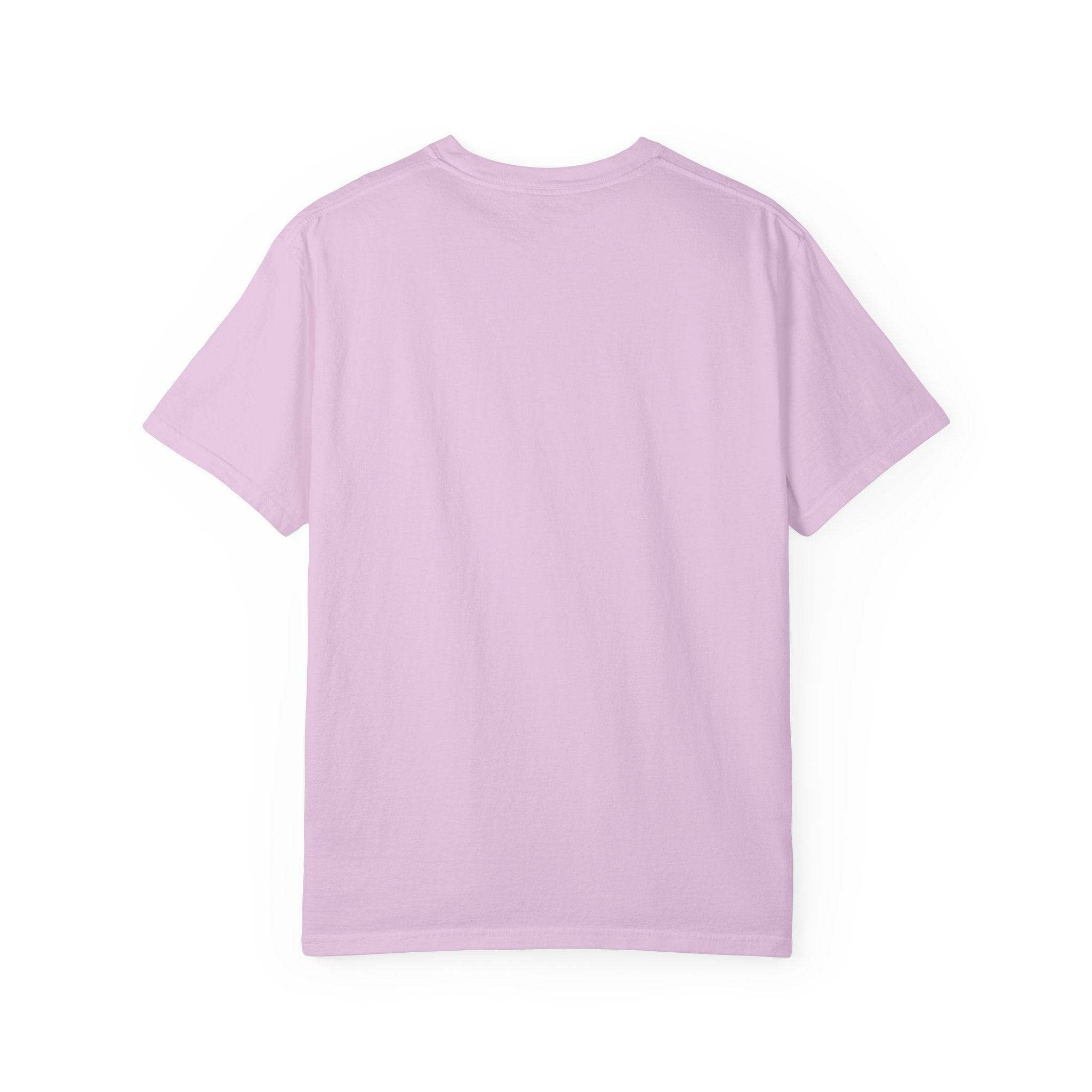 Minimal 'SANDEEVA' Solid T-Shirt — Garment-Dyed Cotton Tee