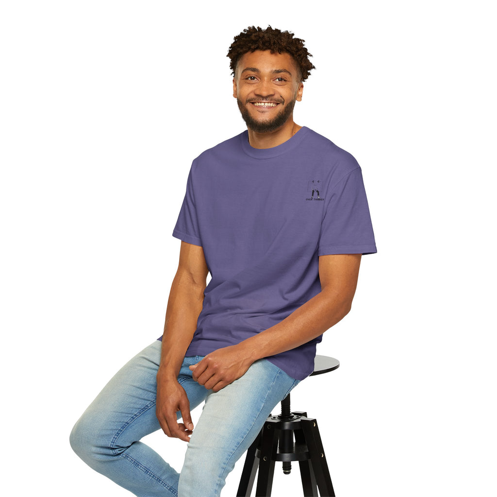 Over Thinker Graphic T-Shirt — Minimalist Illustration Tee