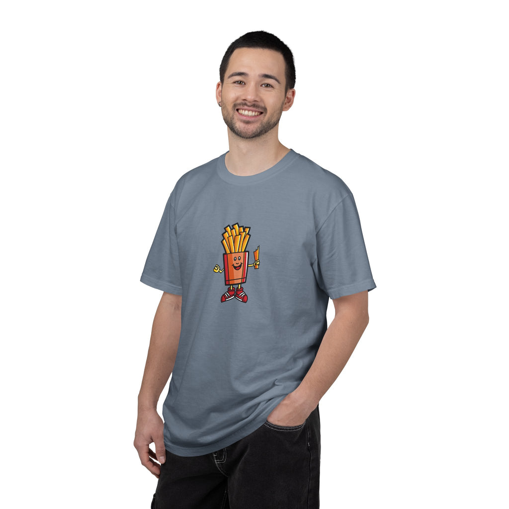 Funny French Fries T-Shirt — “Exercise? I Thought You Said Extra Fries!” Graphic Tee