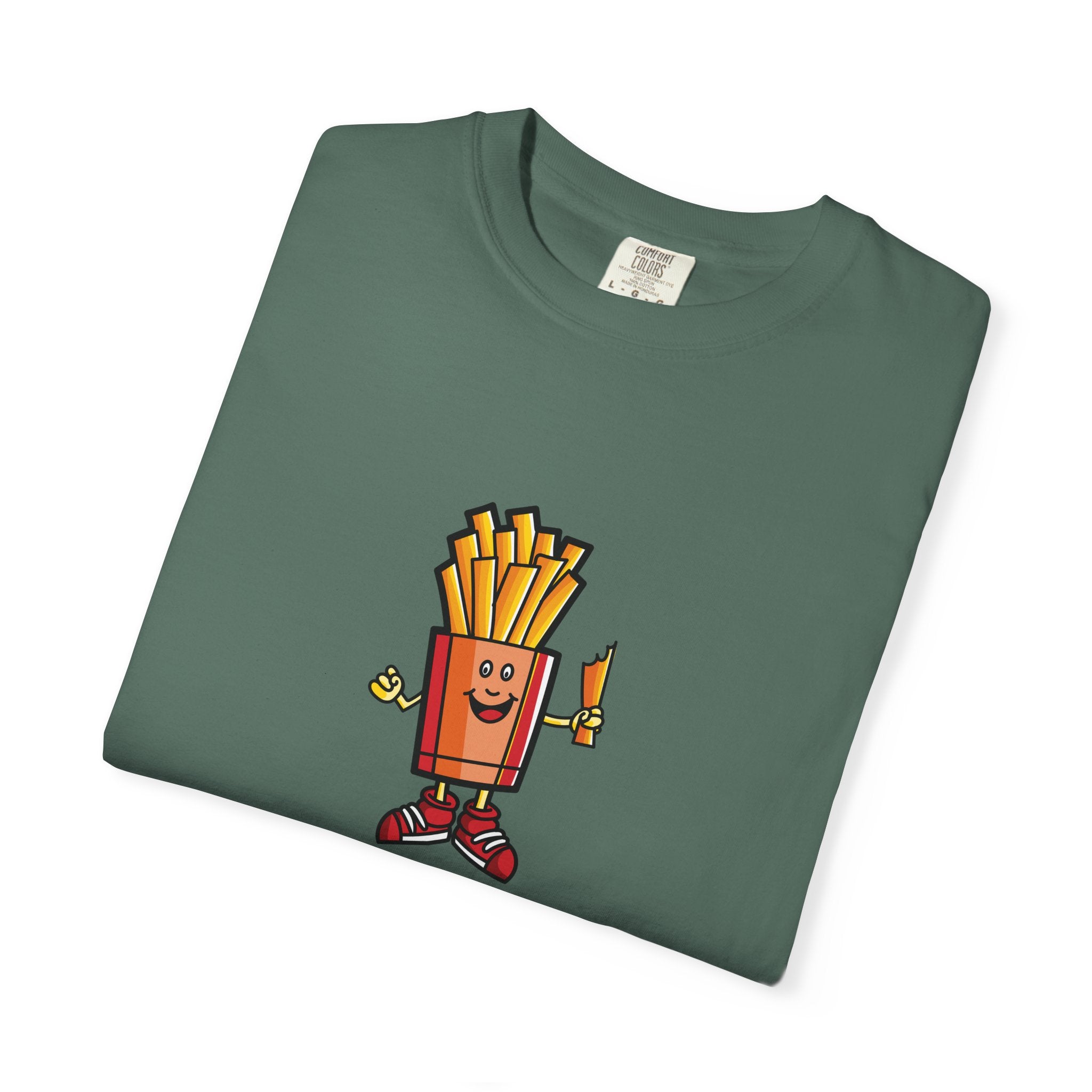 Funny French Fries T-Shirt — “Exercise? I Thought You Said Extra Fries!” Graphic Tee