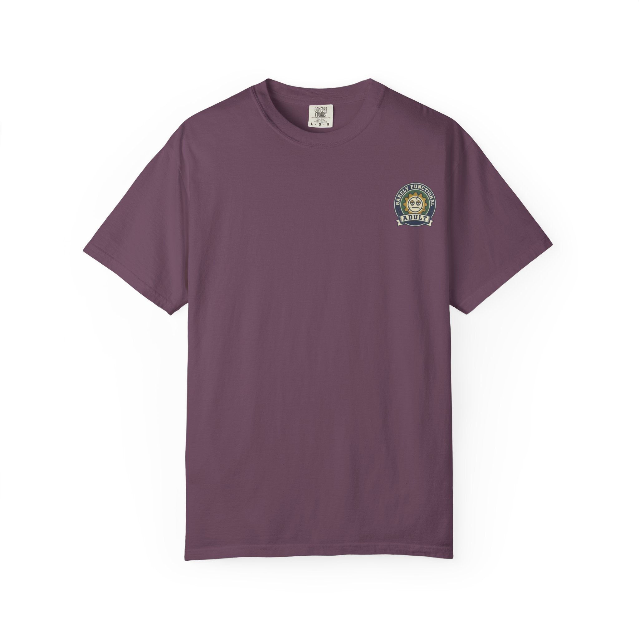 Adulting Definition T-Shirt — "Adulting: (Verb) Getting excited about cancelled plans" One Star Tee
