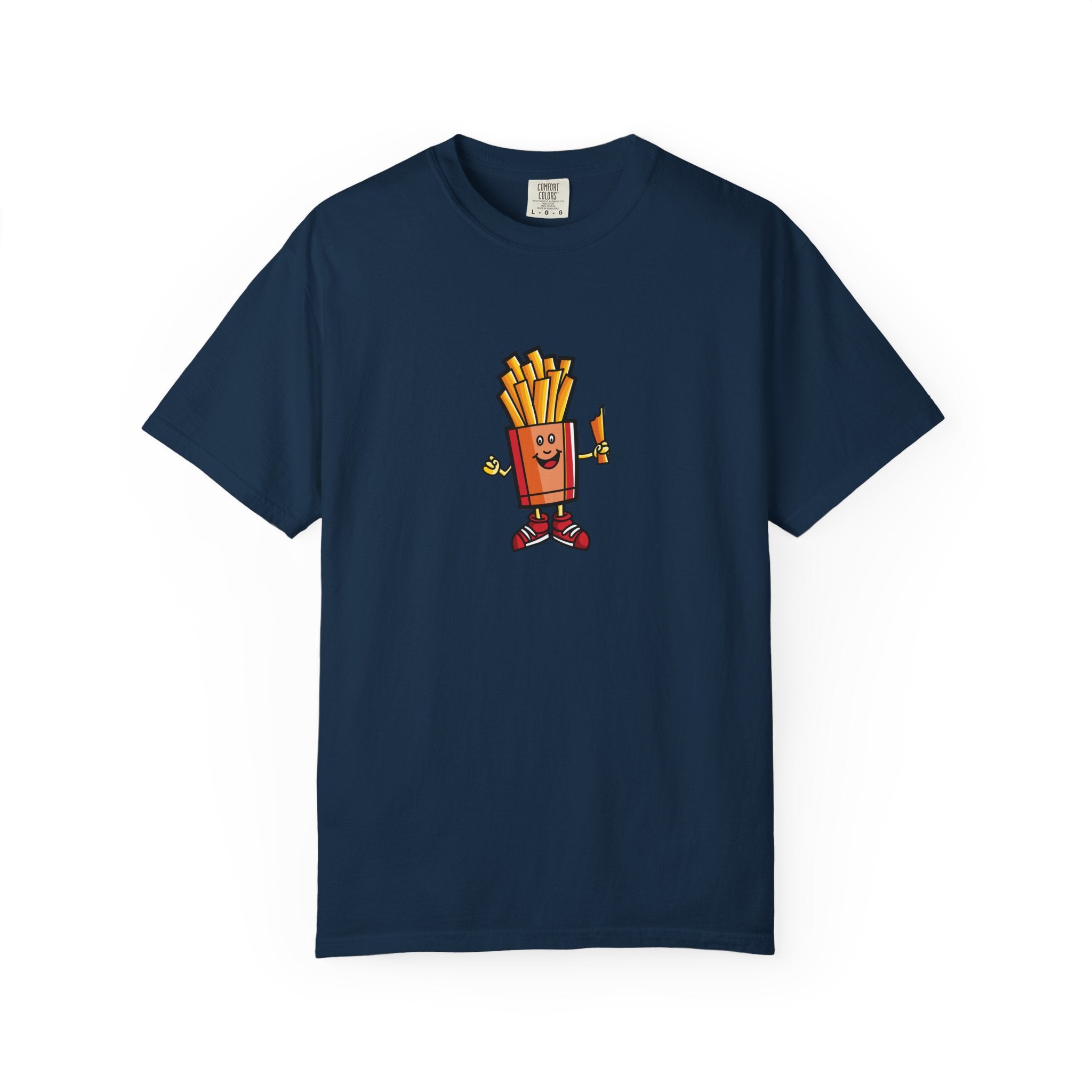 Funny French Fries T-Shirt — “Exercise? I Thought You Said Extra Fries!” Graphic Tee