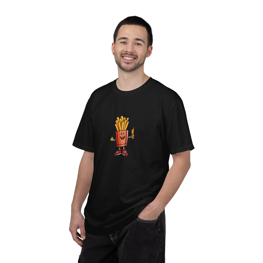 Funny French Fries T-Shirt — “Exercise? I Thought You Said Extra Fries!” Graphic Tee