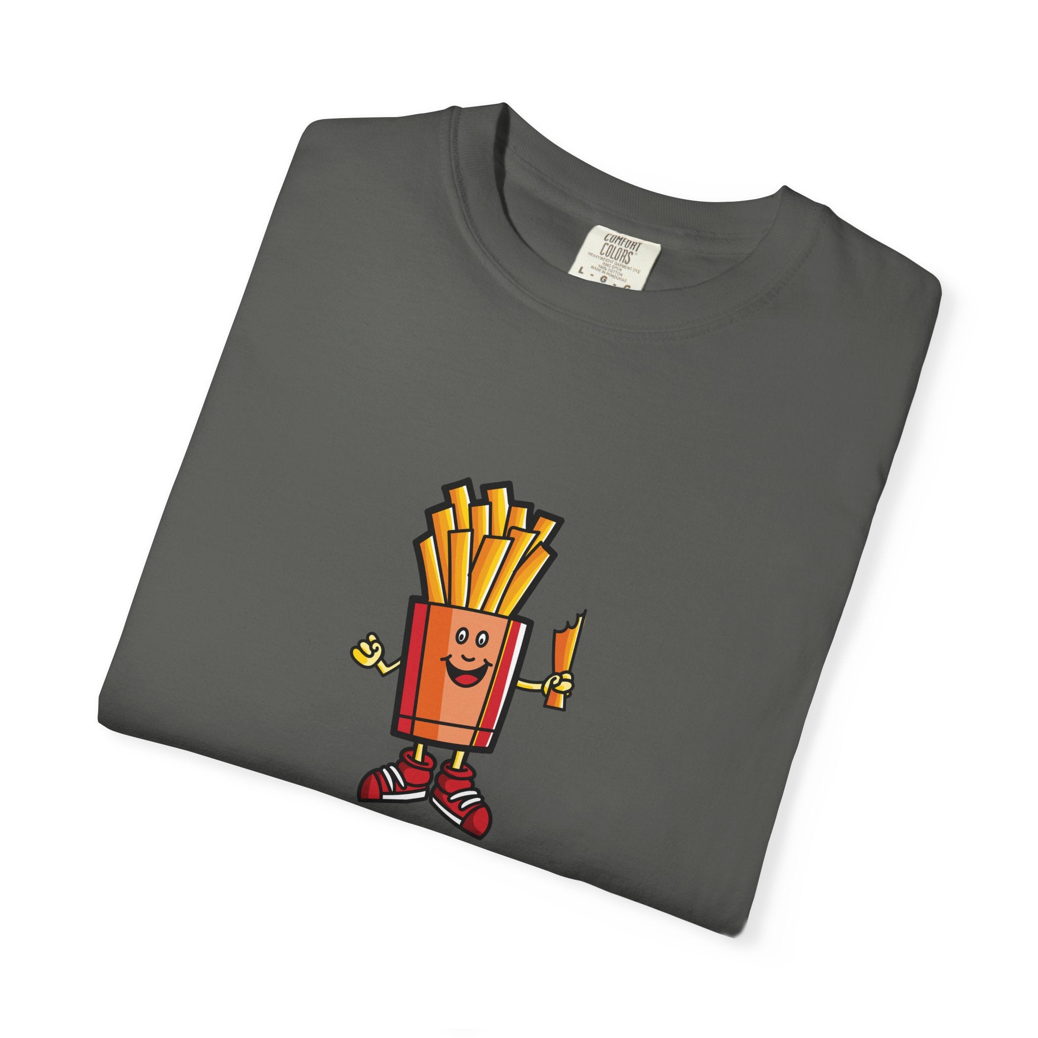 Funny French Fries T-Shirt — “Exercise? I Thought You Said Extra Fries!” Graphic Tee