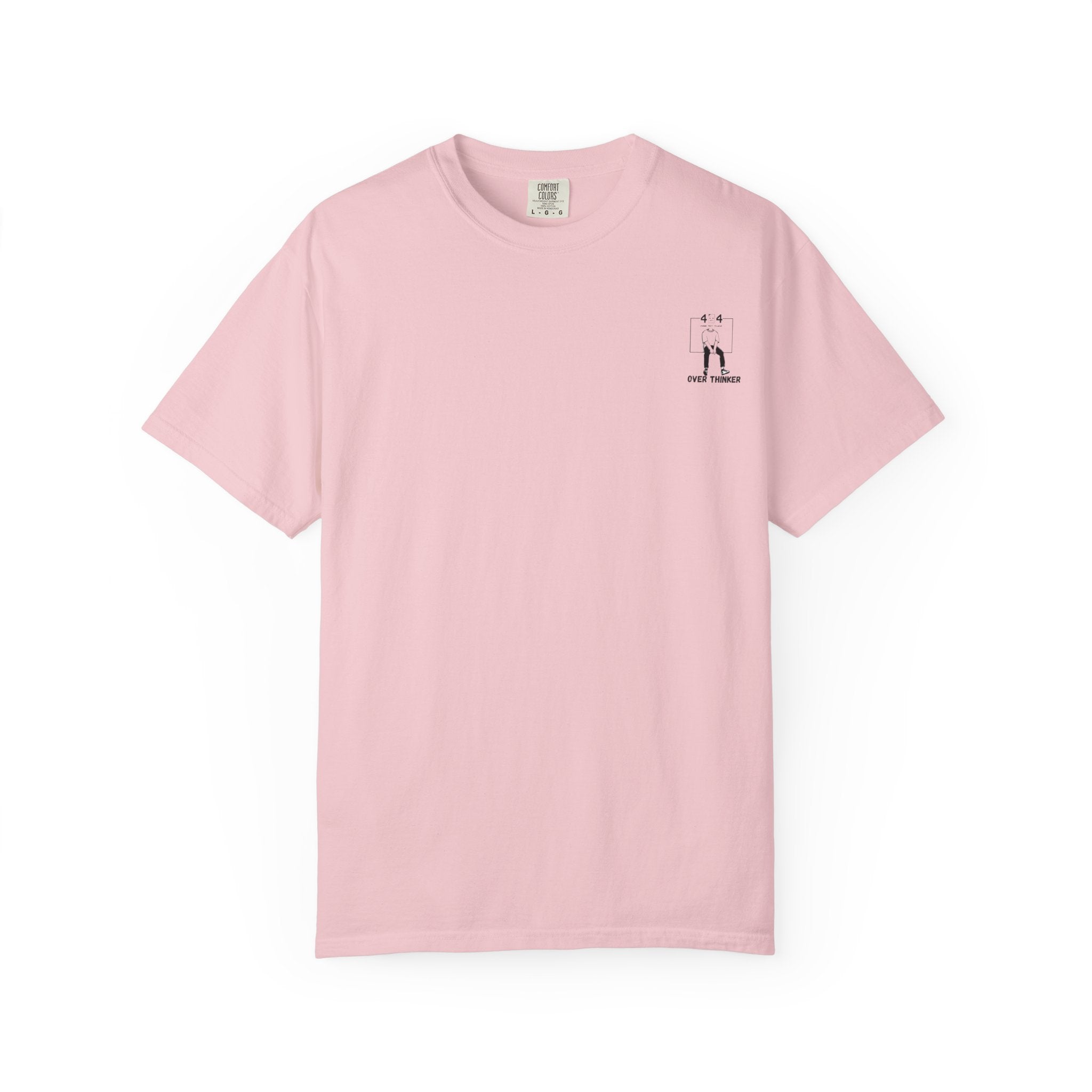 Over Thinker Graphic T-Shirt — Minimalist Illustration Tee
