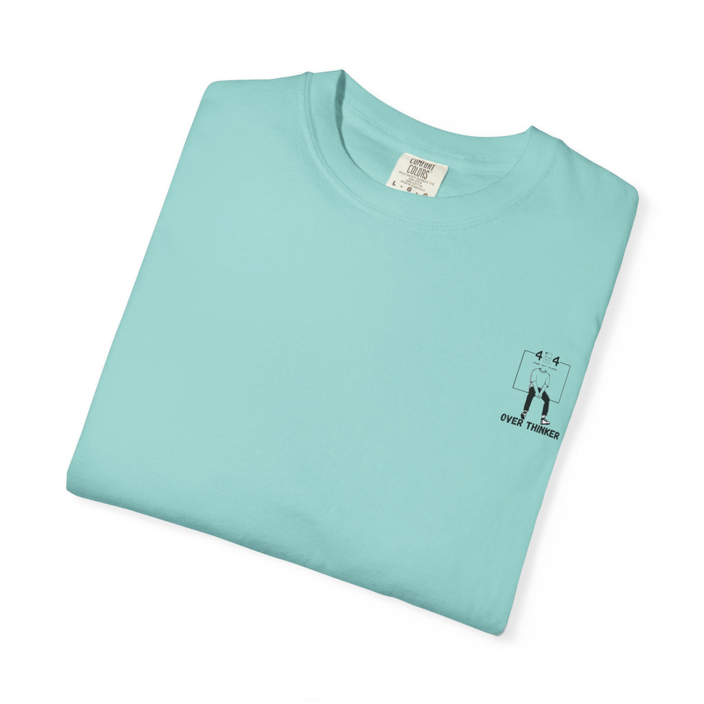 Over Thinker Graphic T-Shirt — Minimalist Illustration Tee