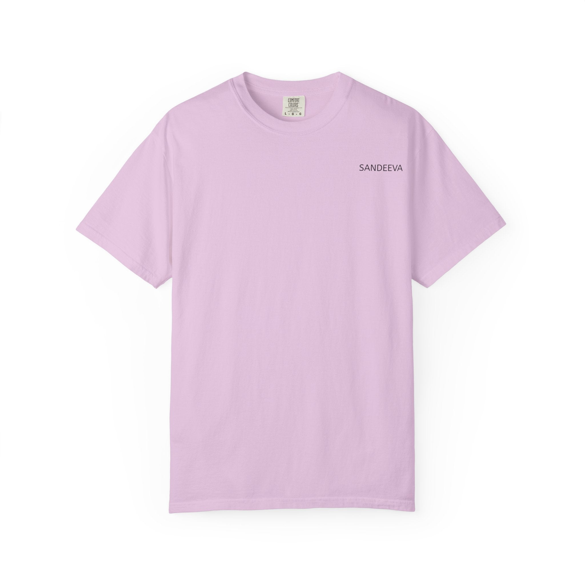 Overthinking Brain Graphic T-Shirt — "Overthinking" Back Print