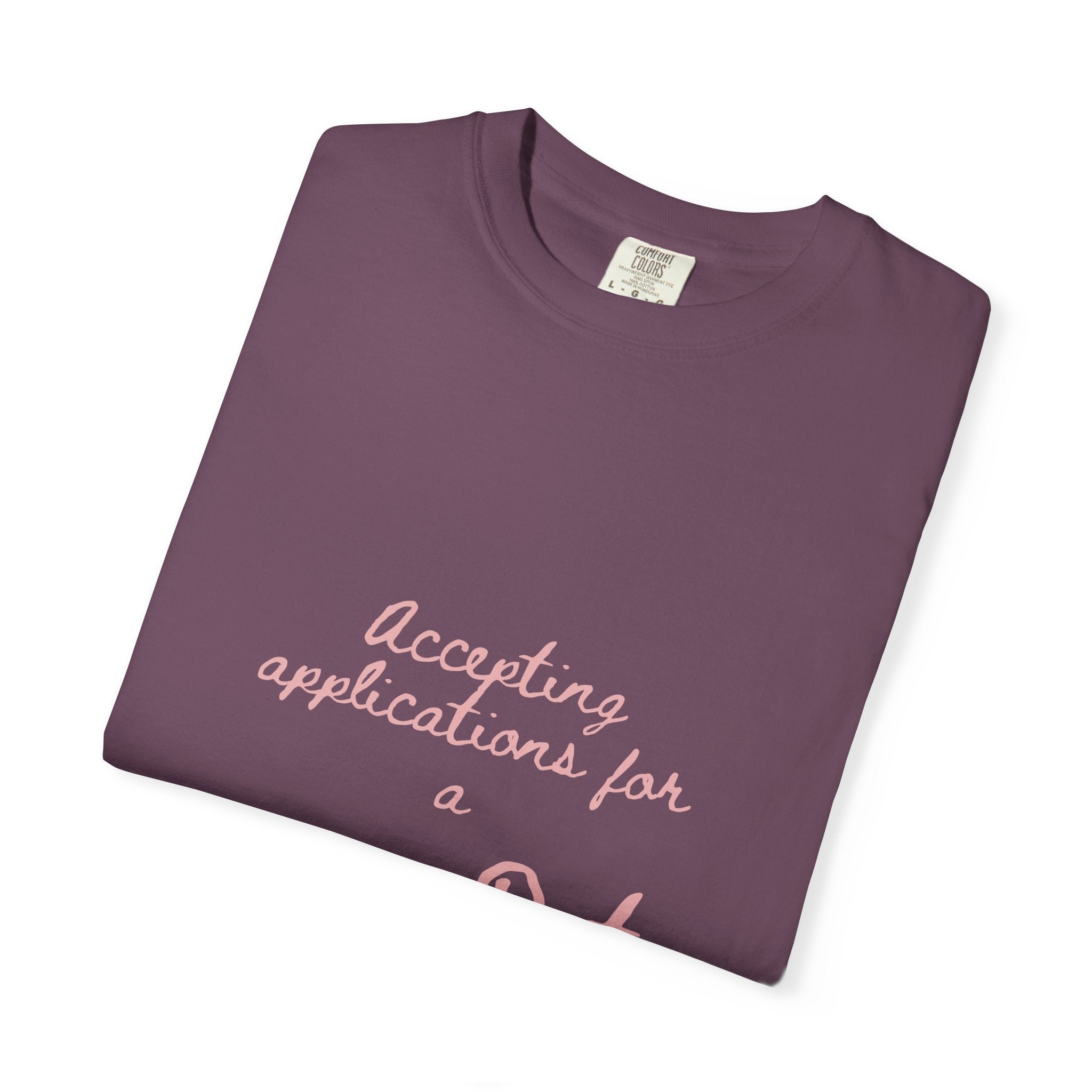 Coffee Date T-Shirt — "Accepting Applications for Coffee Date" Cute Graphic Tee
