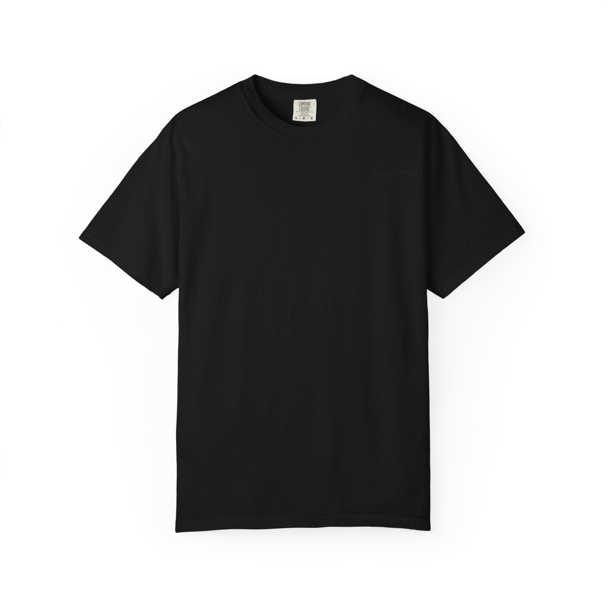 Overthinking Brain Graphic T-Shirt — "Overthinking" Back Print