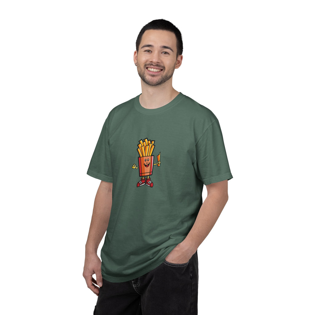 Funny French Fries T-Shirt — “Exercise? I Thought You Said Extra Fries!” Graphic Tee