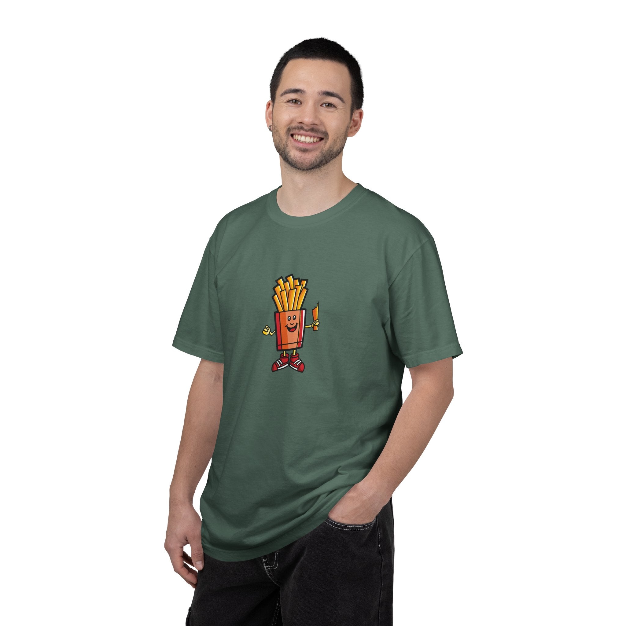 Funny French Fries T-Shirt — “Exercise? I Thought You Said Extra Fries!” Graphic Tee
