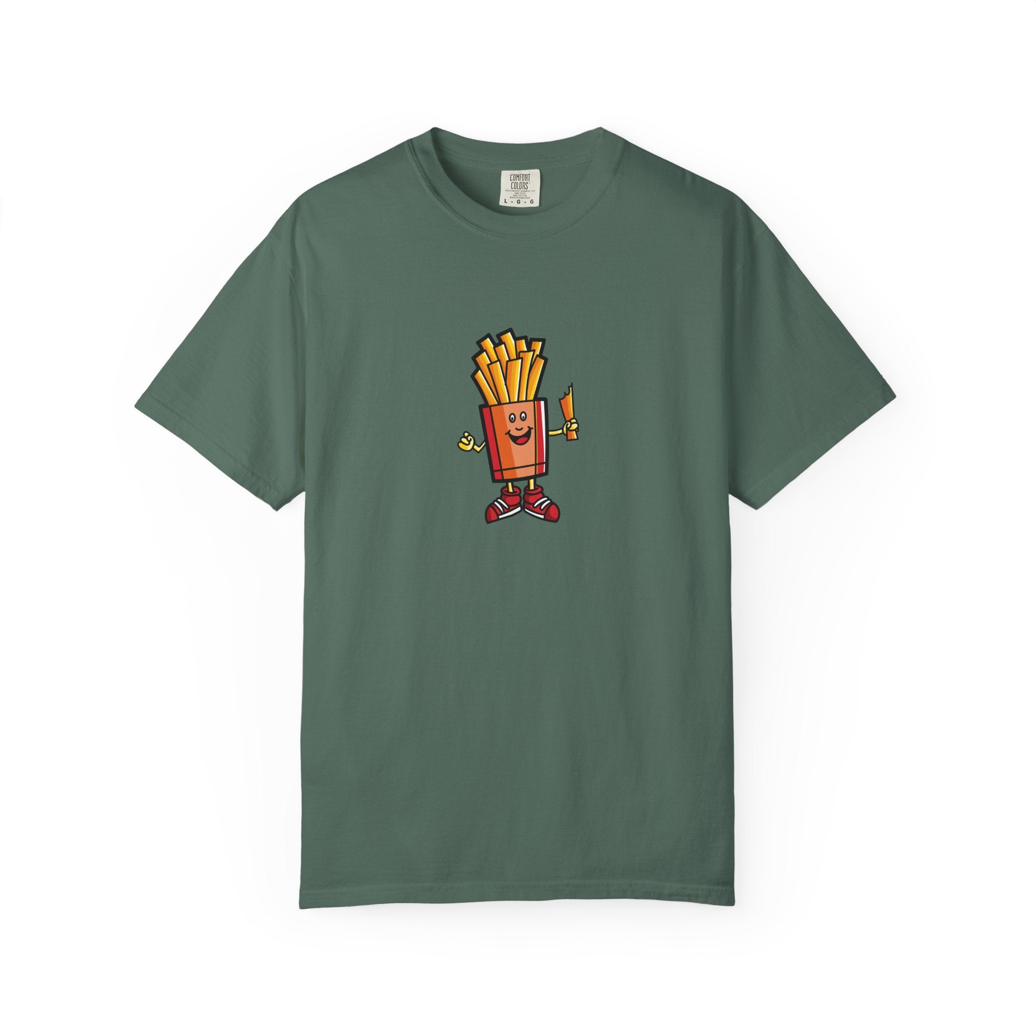 Funny French Fries T-Shirt — “Exercise? I Thought You Said Extra Fries!” Graphic Tee