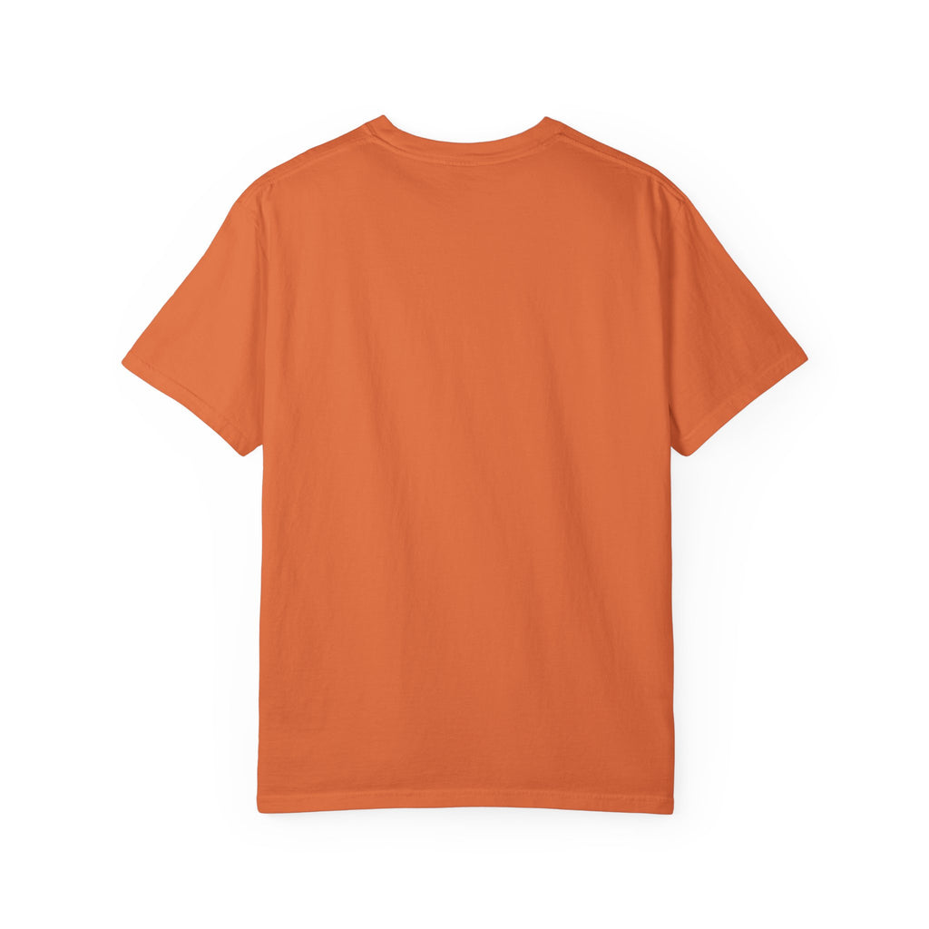 Minimal 'SANDEEVA' Solid T-Shirt — Garment-Dyed Cotton Tee