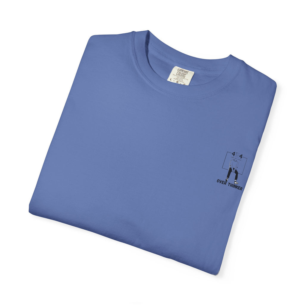 Over Thinker Graphic T-Shirt — Minimalist Illustration Tee