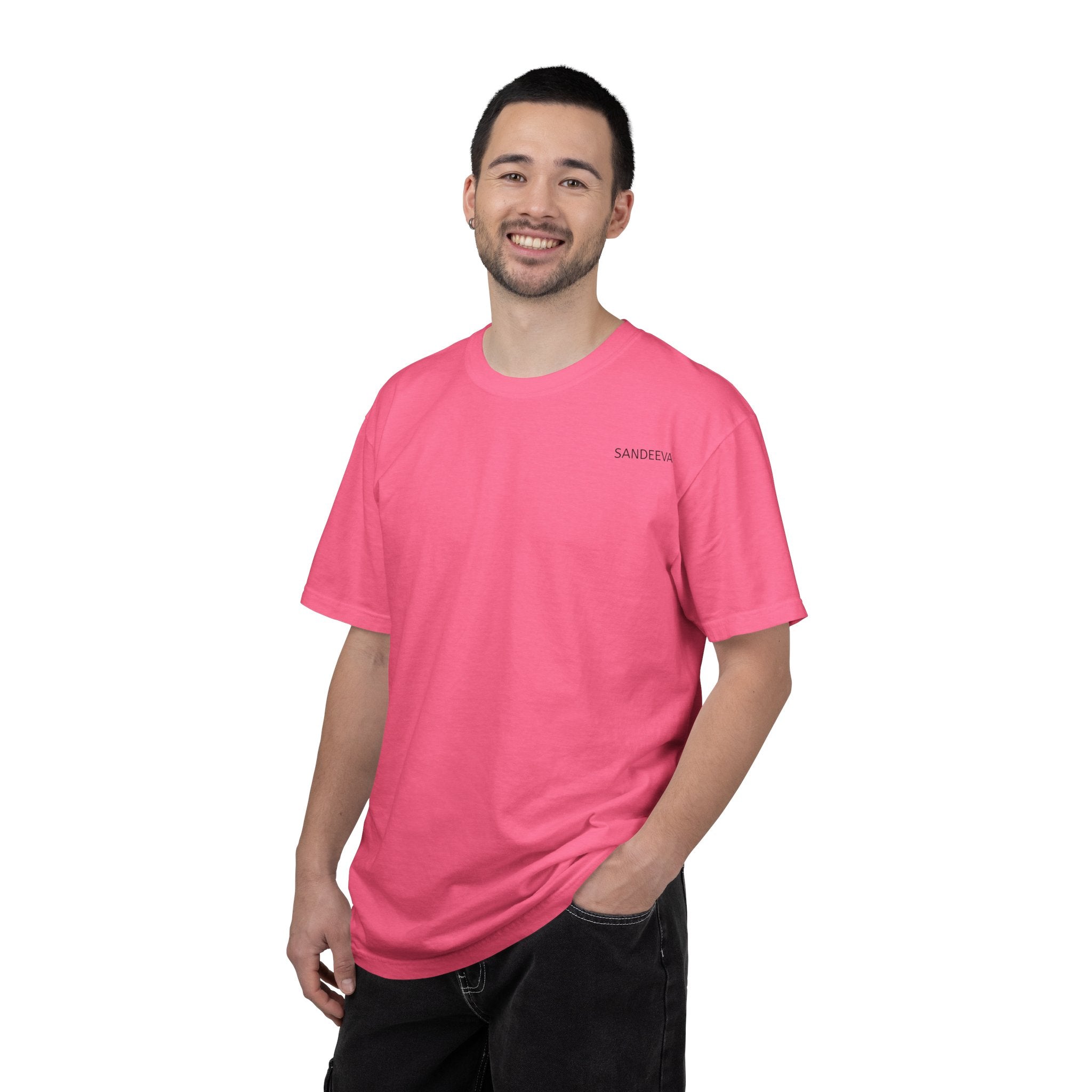 Overthinking Brain Graphic T-Shirt — "Overthinking" Back Print