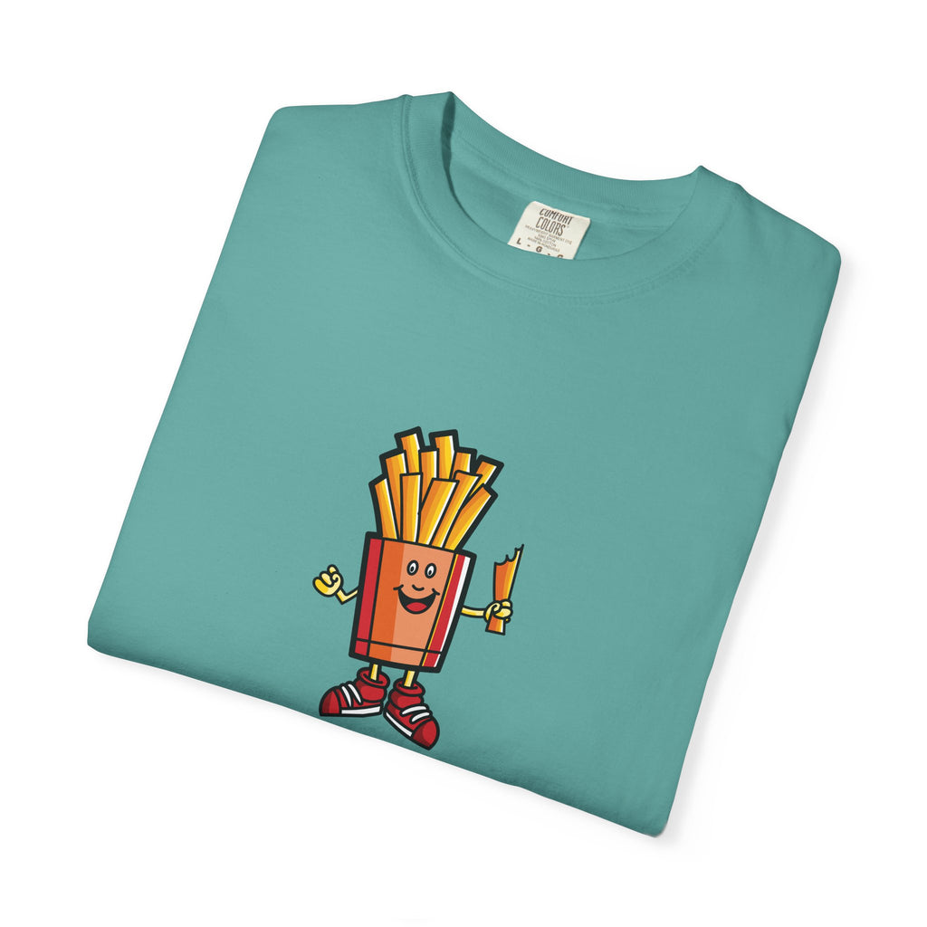 Funny French Fries T-Shirt — “Exercise? I Thought You Said Extra Fries!” Graphic Tee