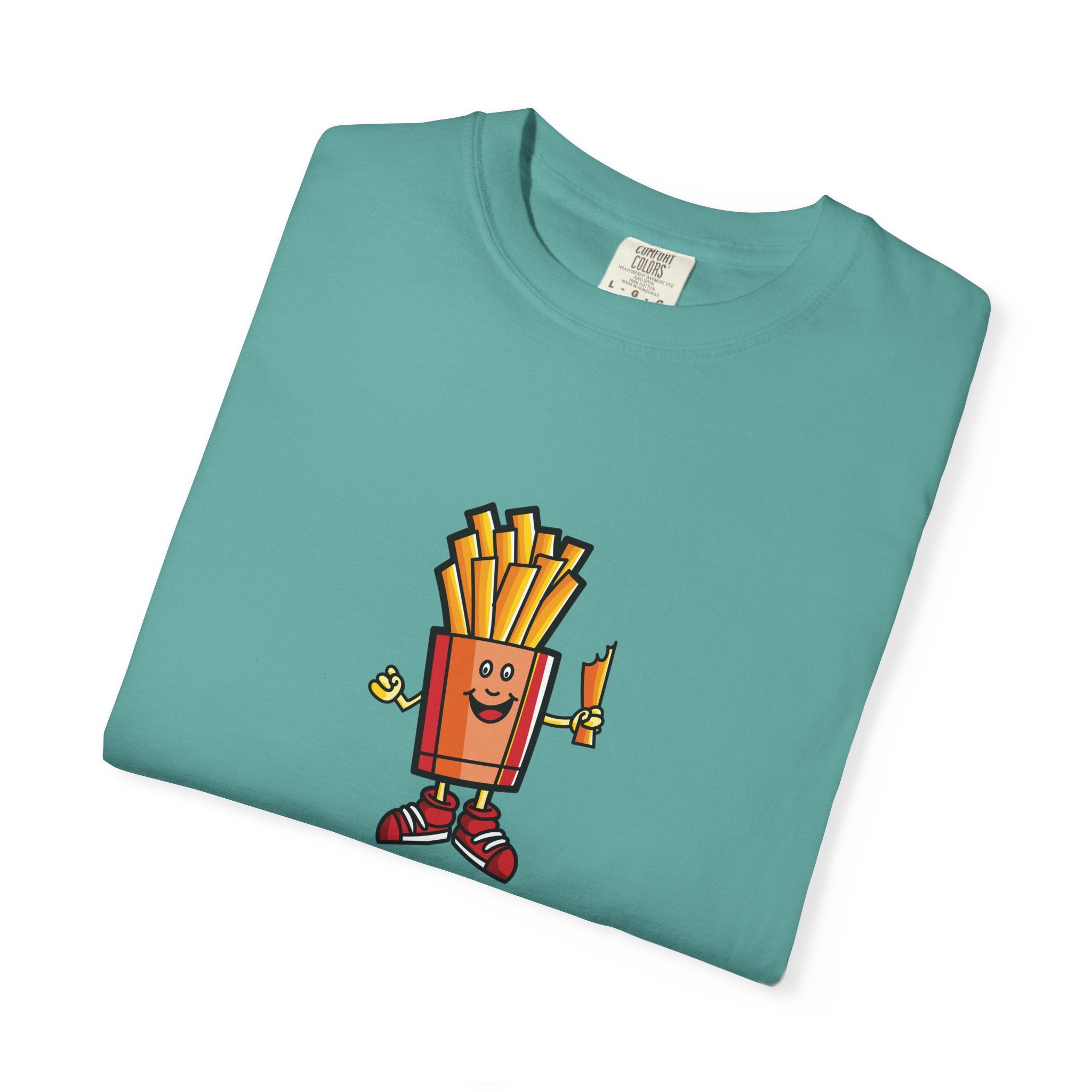 Funny French Fries T-Shirt — “Exercise? I Thought You Said Extra Fries!” Graphic Tee