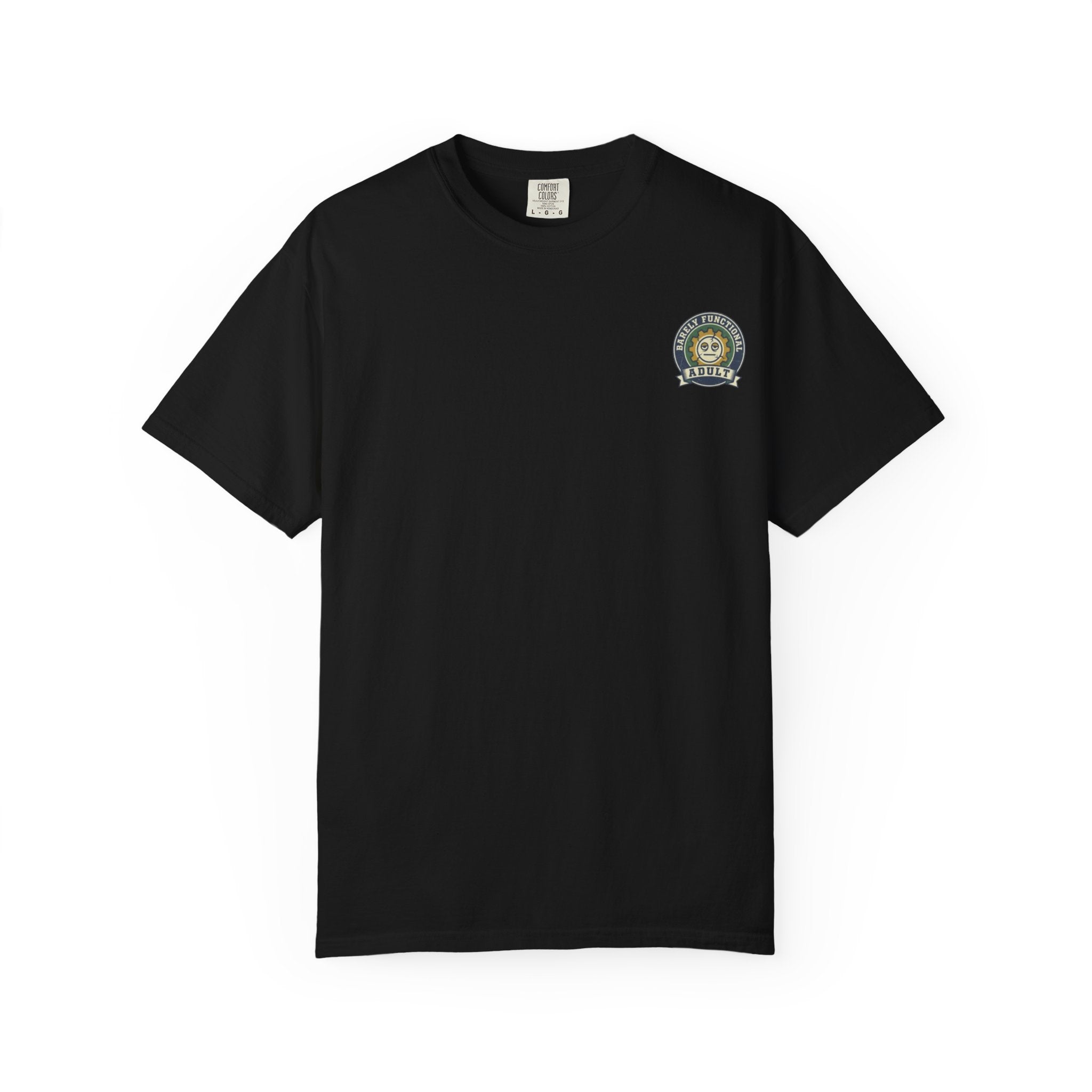 Adulting Definition T-Shirt — "Adulting: (Verb) Getting excited about cancelled plans" One Star Tee