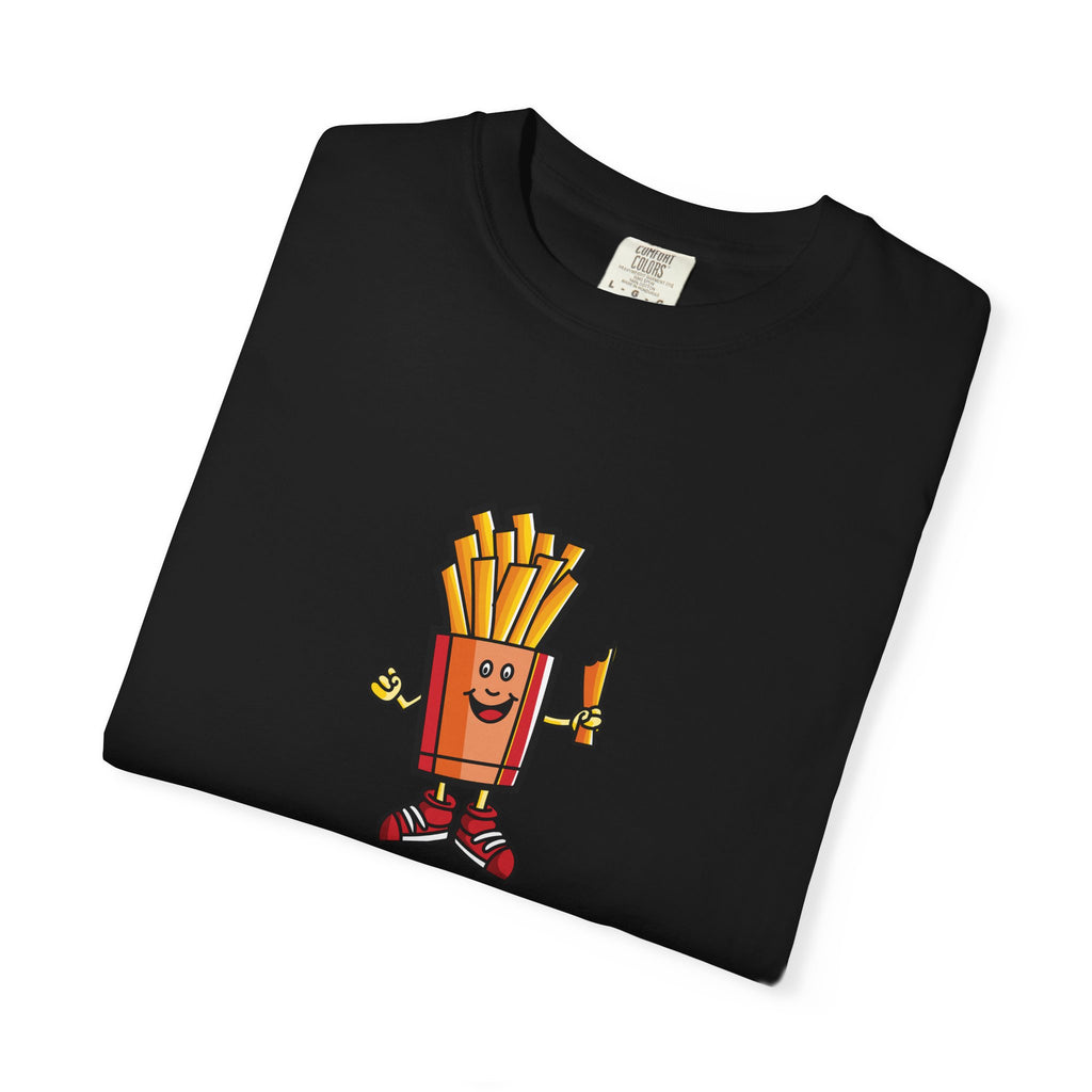 Funny French Fries T-Shirt — “Exercise? I Thought You Said Extra Fries!” Graphic Tee