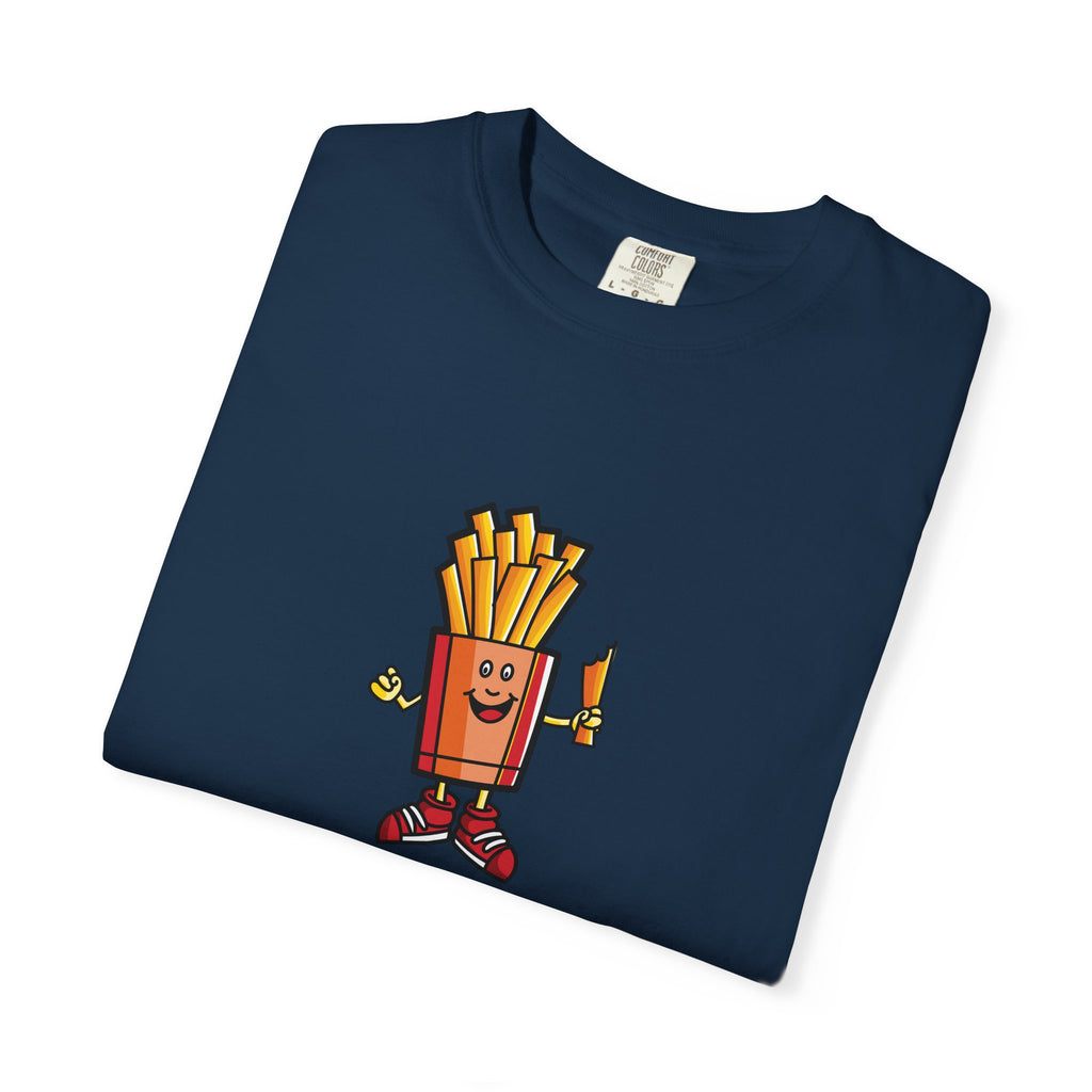 Funny French Fries T-Shirt — “Exercise? I Thought You Said Extra Fries!” Graphic Tee