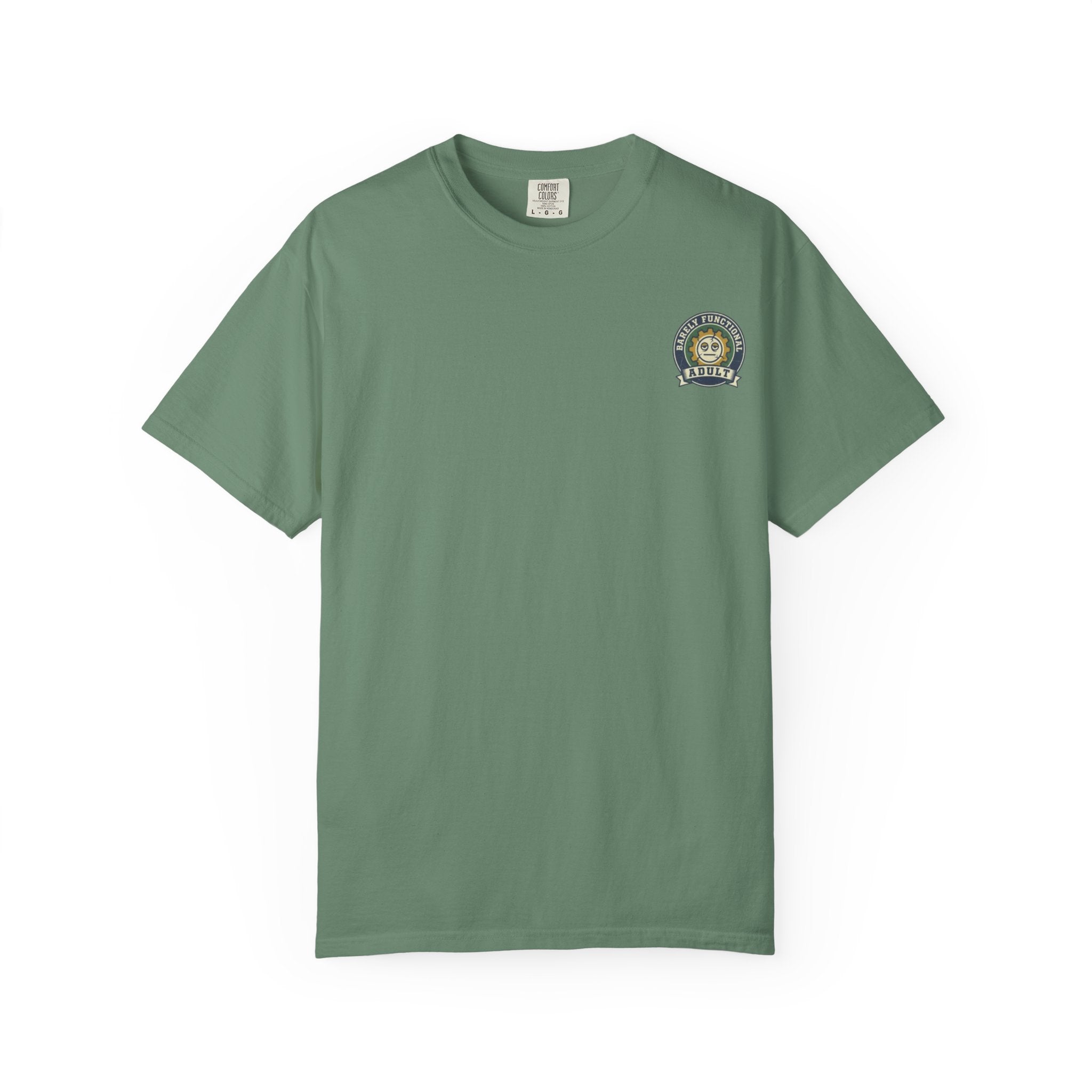 Adulting Definition T-Shirt — "Adulting: (Verb) Getting excited about cancelled plans" One Star Tee