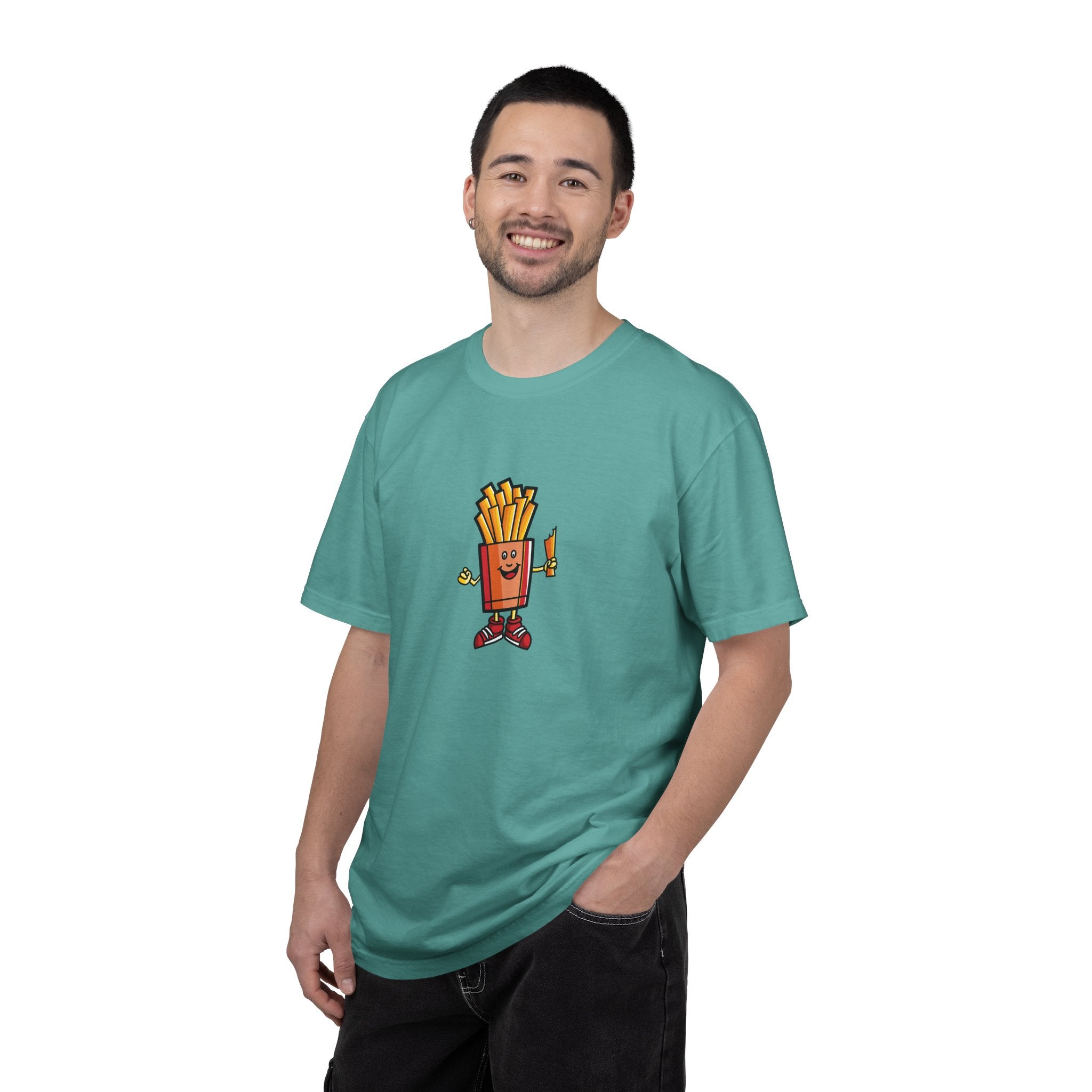 Funny French Fries T-Shirt — “Exercise? I Thought You Said Extra Fries!” Graphic Tee