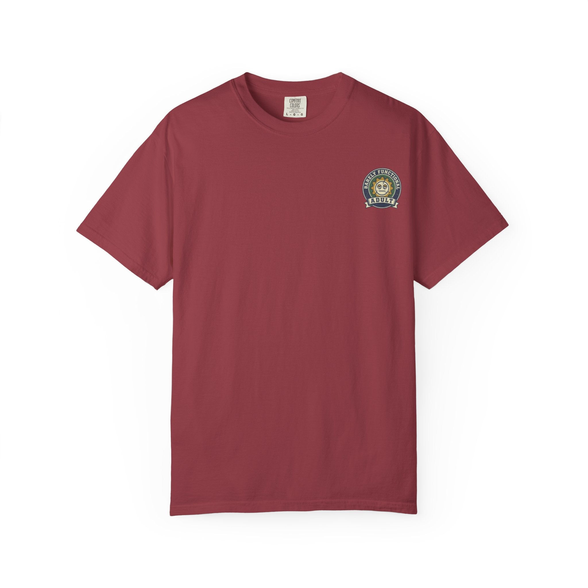 Adulting Definition T-Shirt — "Adulting: (Verb) Getting excited about cancelled plans" One Star Tee