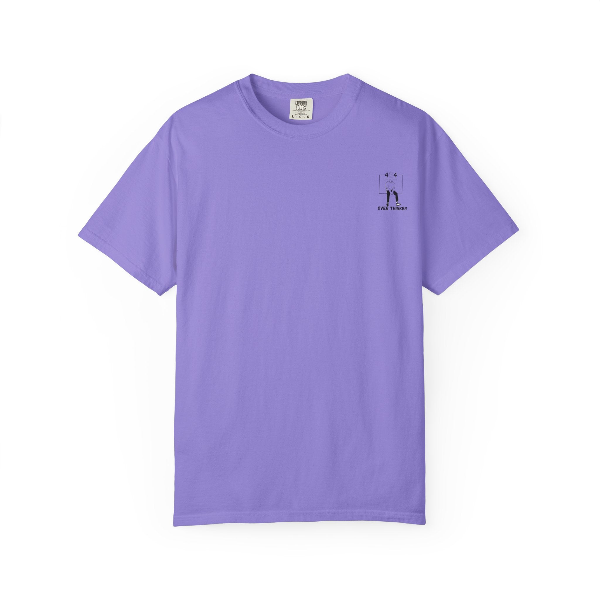 Over Thinker Graphic T-Shirt — Minimalist Illustration Tee