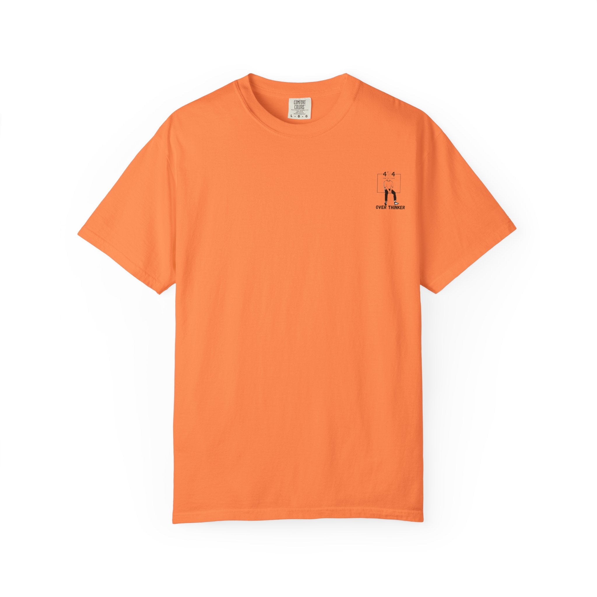 Over Thinker Graphic T-Shirt — Minimalist Illustration Tee