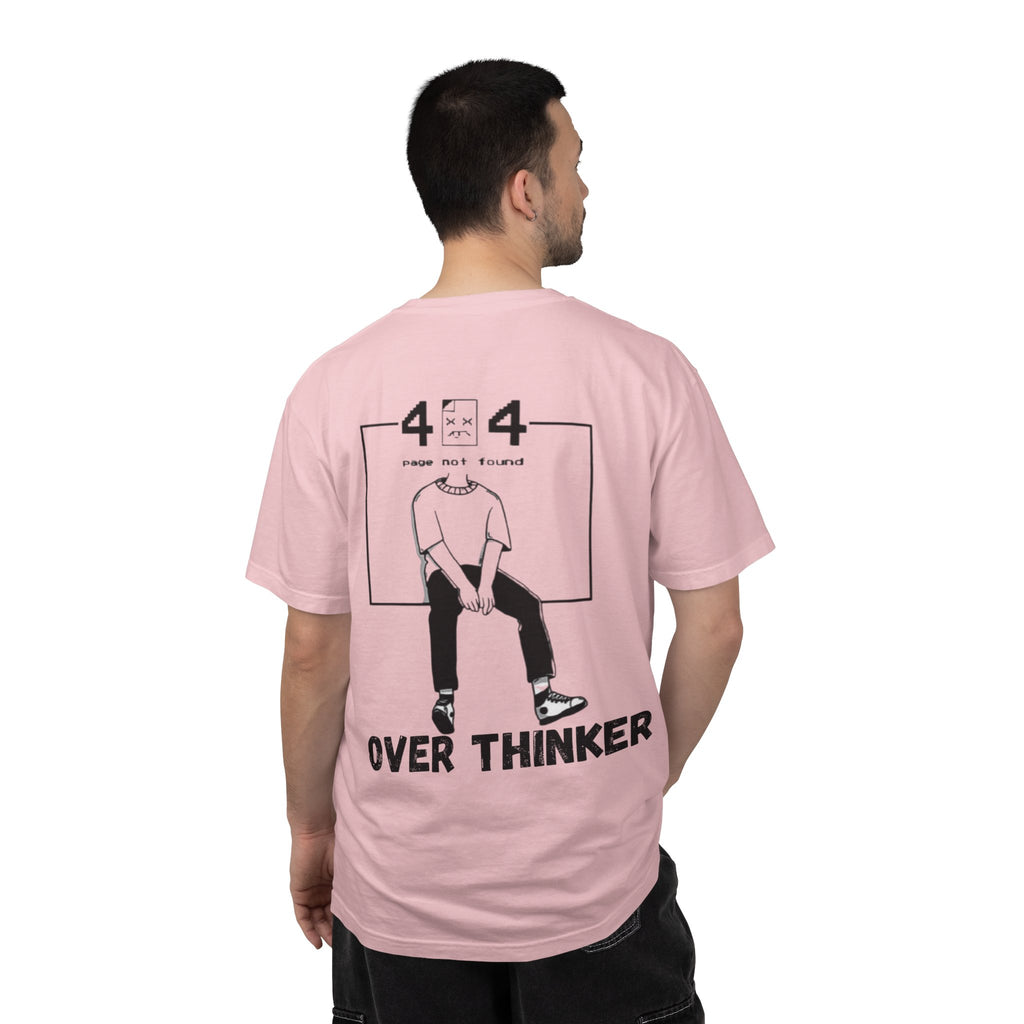 Over Thinker Graphic T-Shirt — Minimalist Illustration Tee