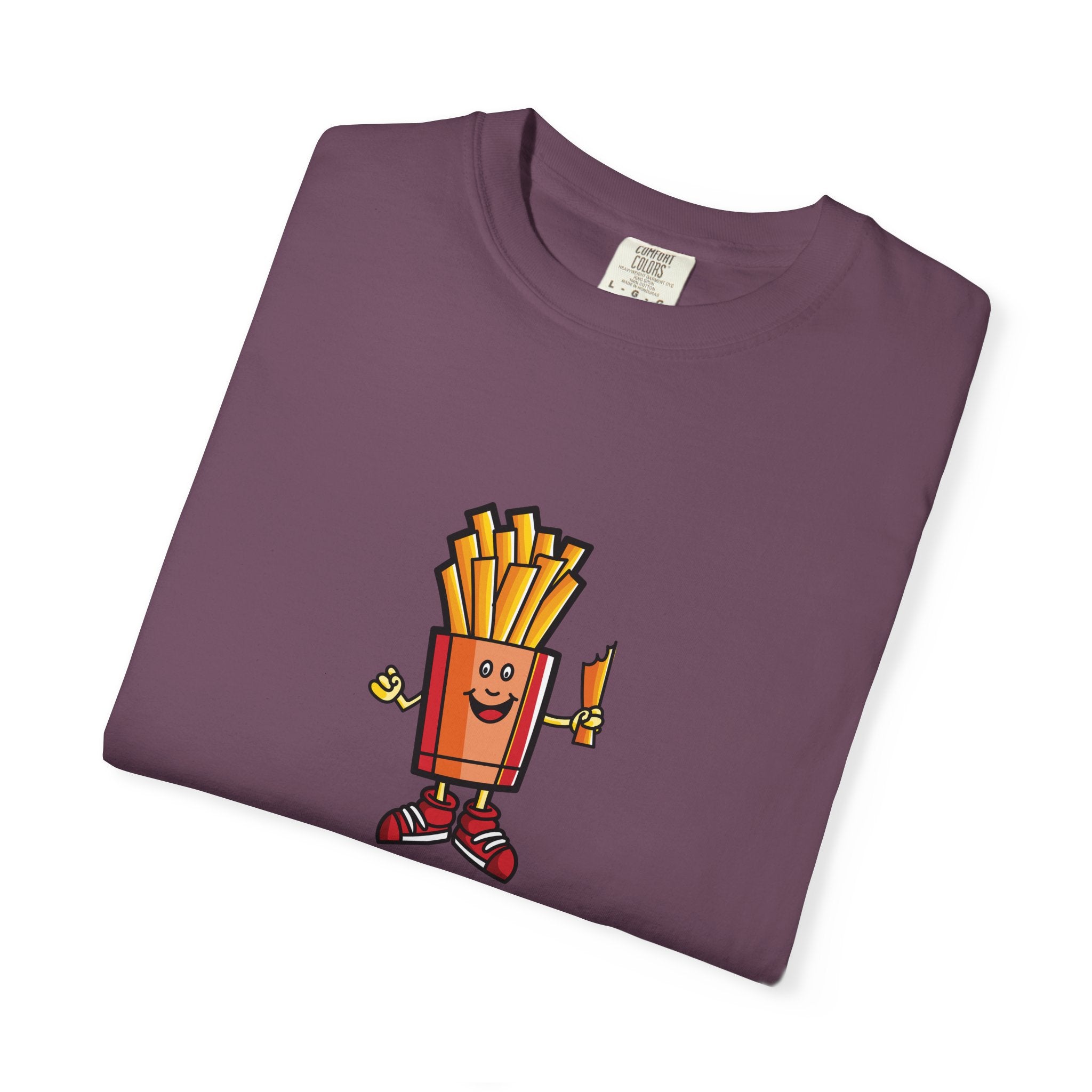 Funny French Fries T-Shirt — “Exercise? I Thought You Said Extra Fries!” Graphic Tee
