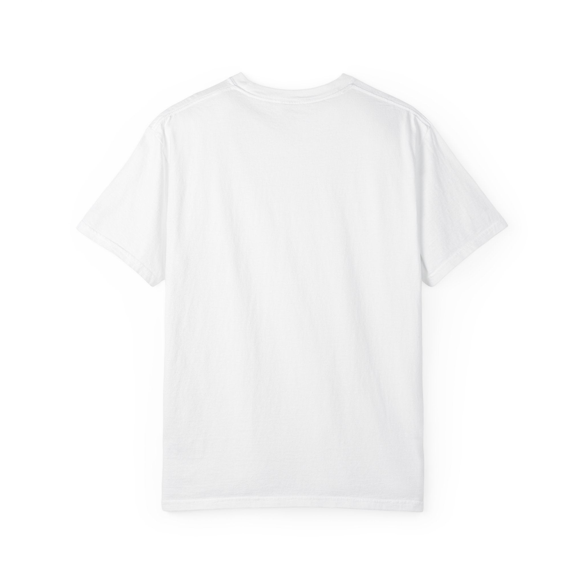 Minimal 'SANDEEVA' Solid T-Shirt — Garment-Dyed Cotton Tee