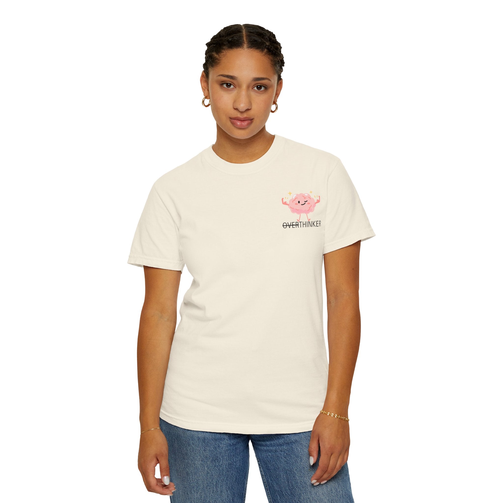 T‑Shirt — “I Don’t Over Think, I Just solve Imaginary Problems” Cute Graphic Tee