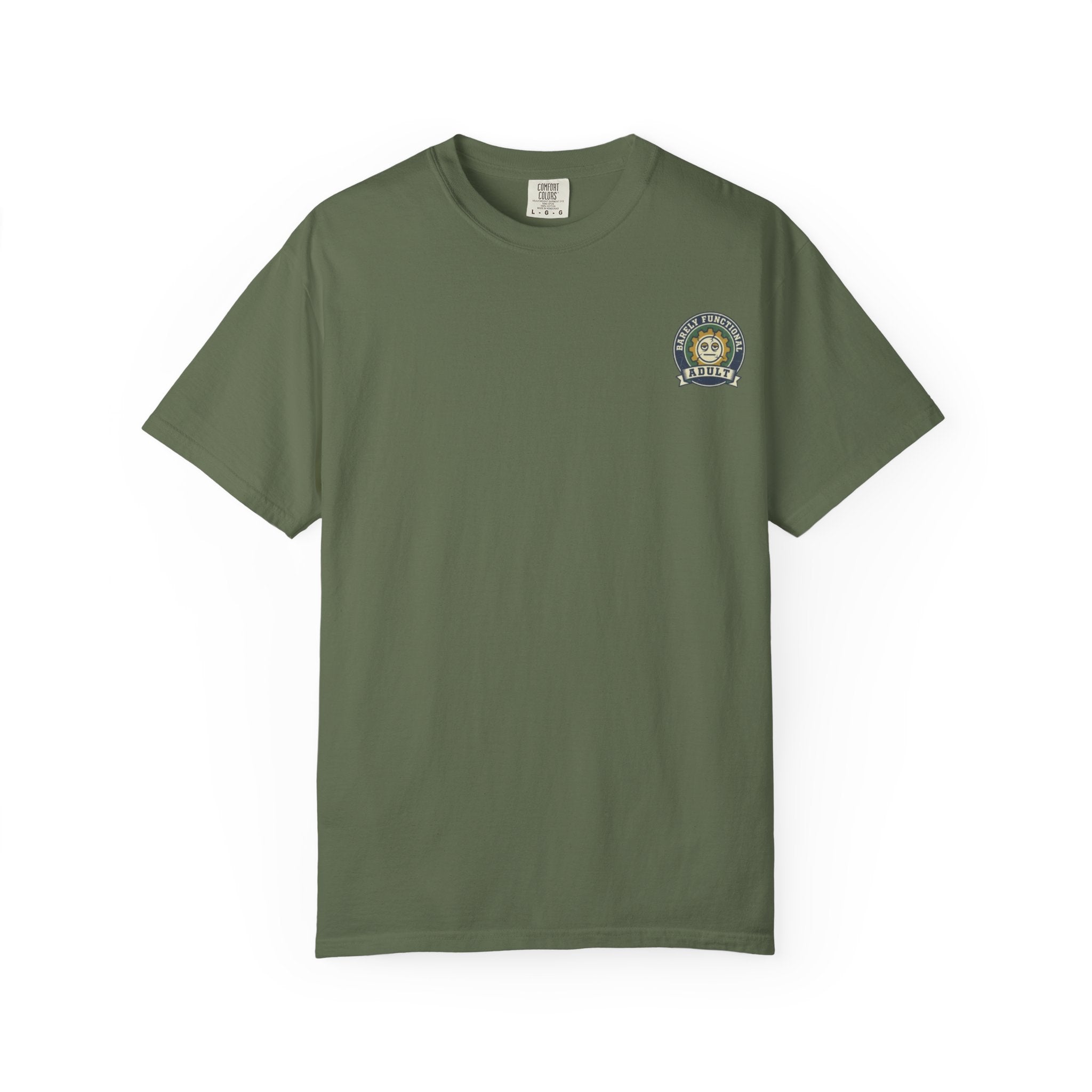 Adulting Definition T-Shirt — "Adulting: (Verb) Getting excited about cancelled plans" One Star Tee