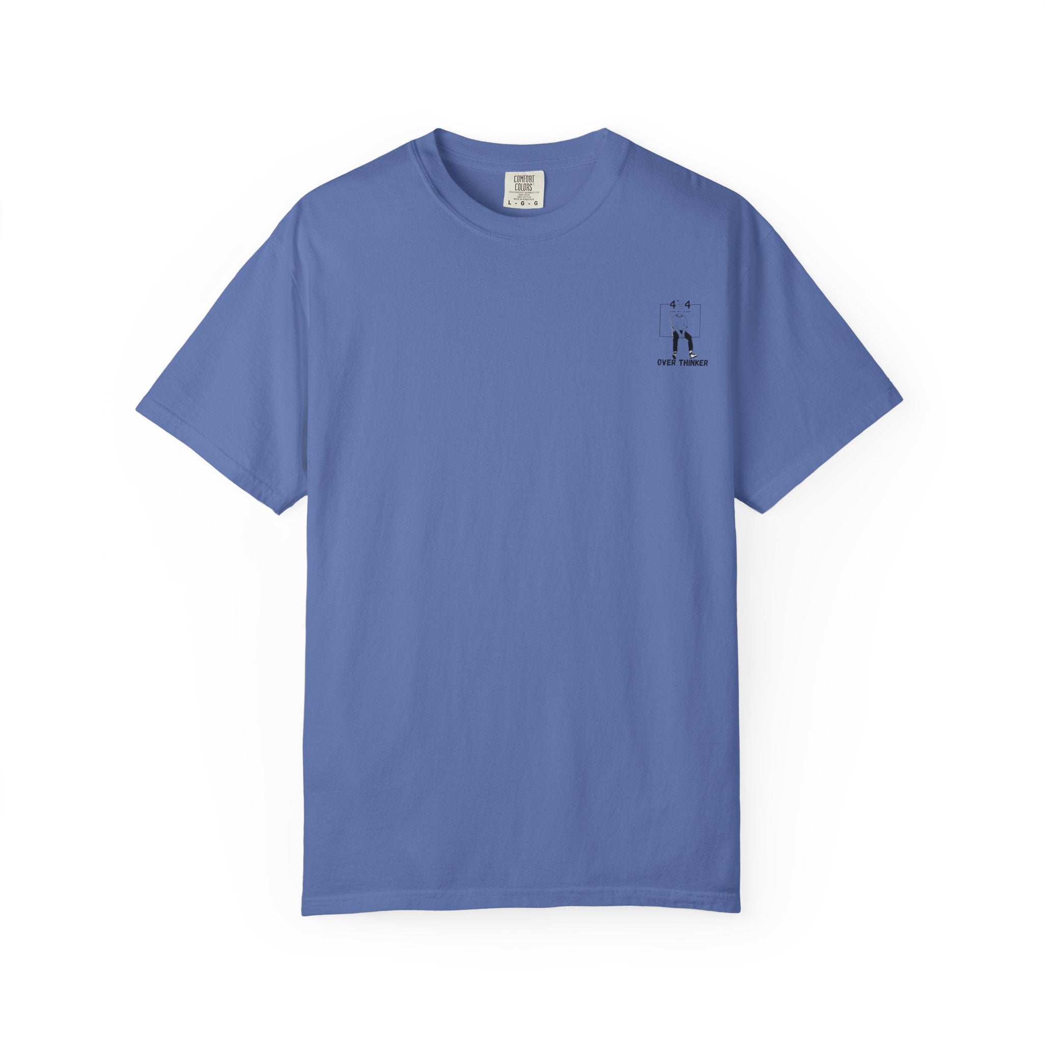 Over Thinker Graphic T-Shirt — Minimalist Illustration Tee