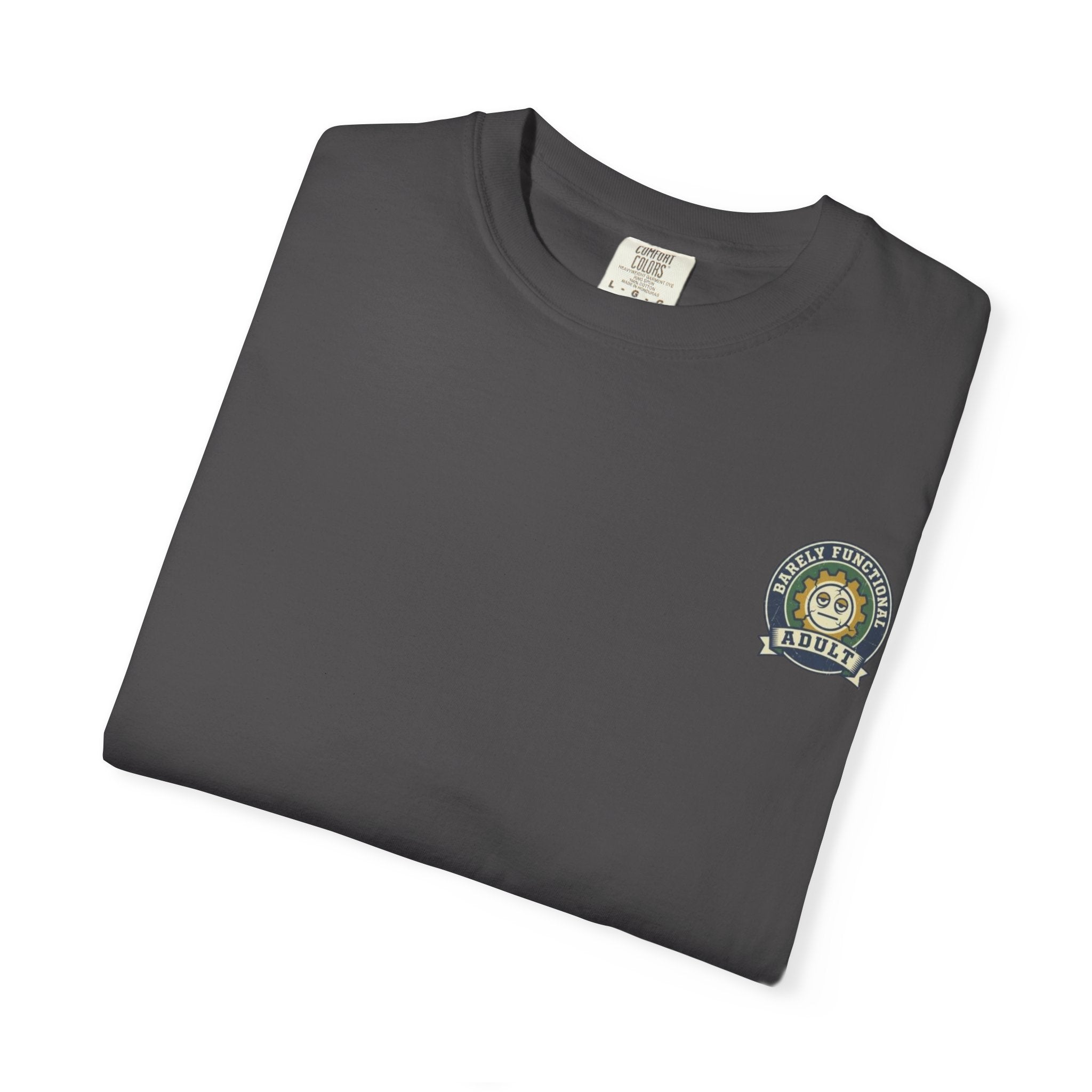 Adulting Definition T-Shirt — "Adulting: (Verb) Getting excited about cancelled plans" One Star Tee