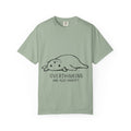 Overthinking and Also Hungry T-Shirt — Cute Lazy Cat Graphic Tee