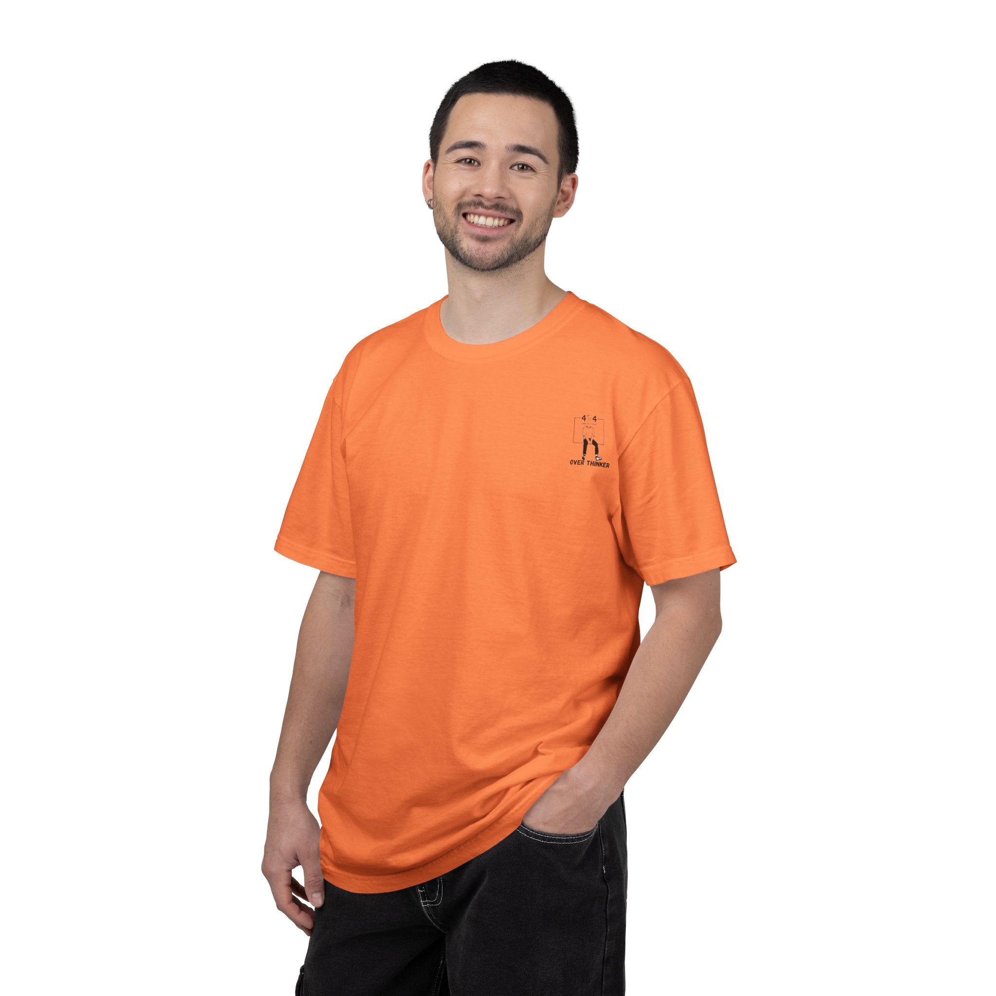 Over Thinker Graphic T-Shirt — Minimalist Illustration Tee