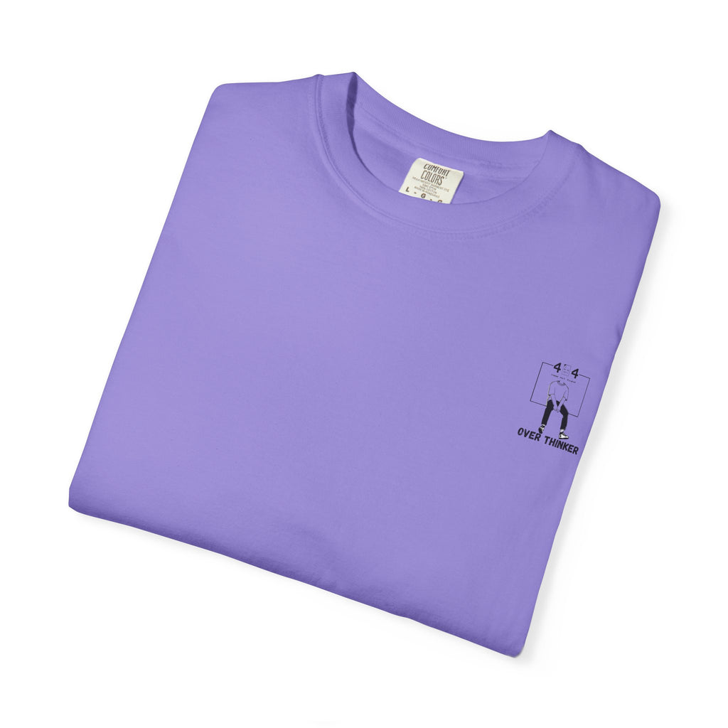 Over Thinker Graphic T-Shirt — Minimalist Illustration Tee