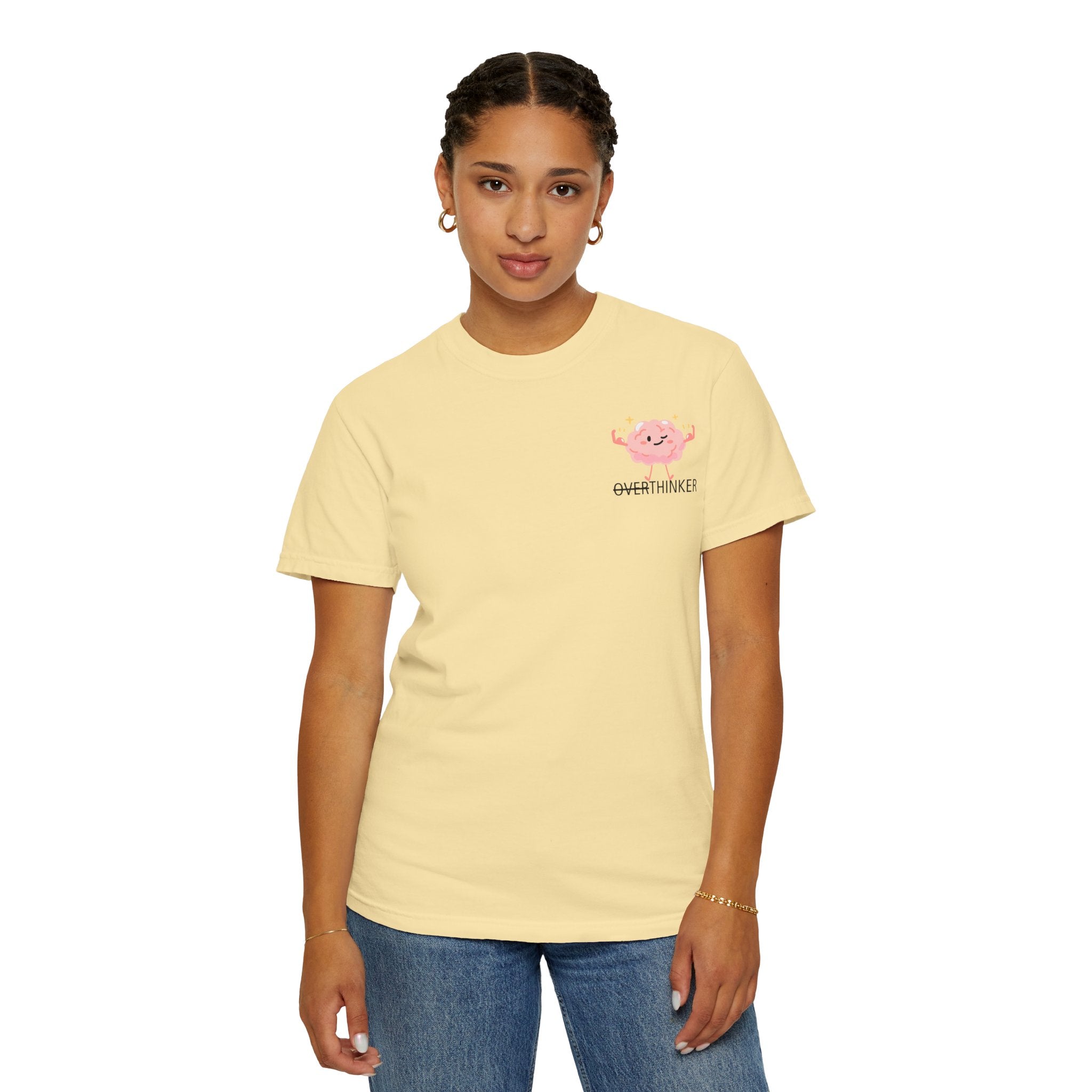 T‑Shirt — “I Don’t Over Think, I Just solve Imaginary Problems” Cute Graphic Tee