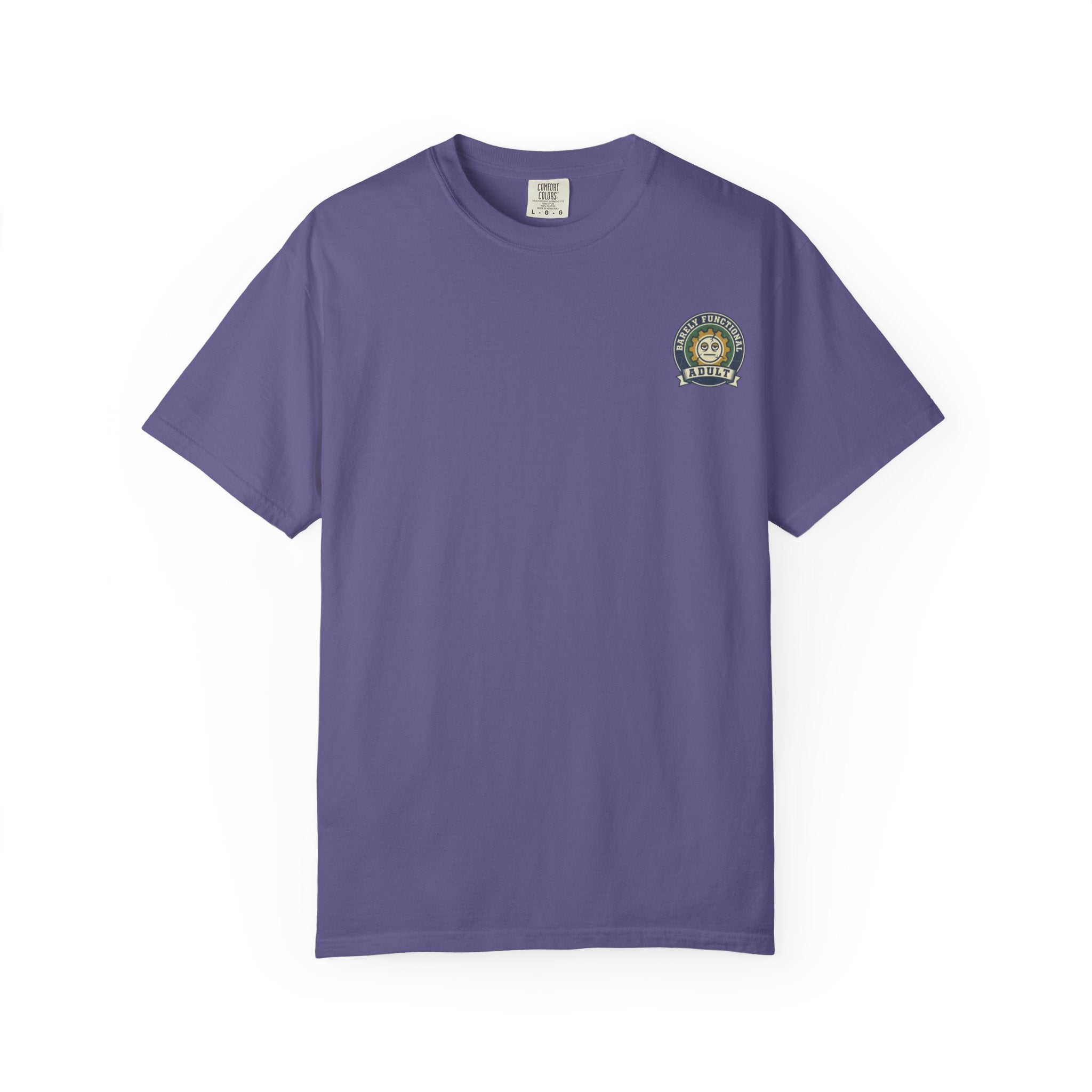 Adulting Definition T-Shirt — "Adulting: (Verb) Getting excited about cancelled plans" One Star Tee