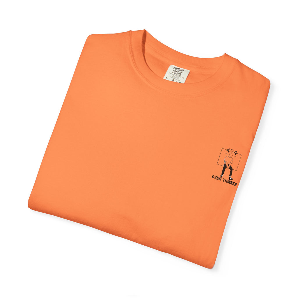 Over Thinker Graphic T-Shirt — Minimalist Illustration Tee