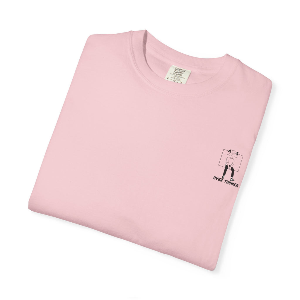 Over Thinker Graphic T-Shirt — Minimalist Illustration Tee