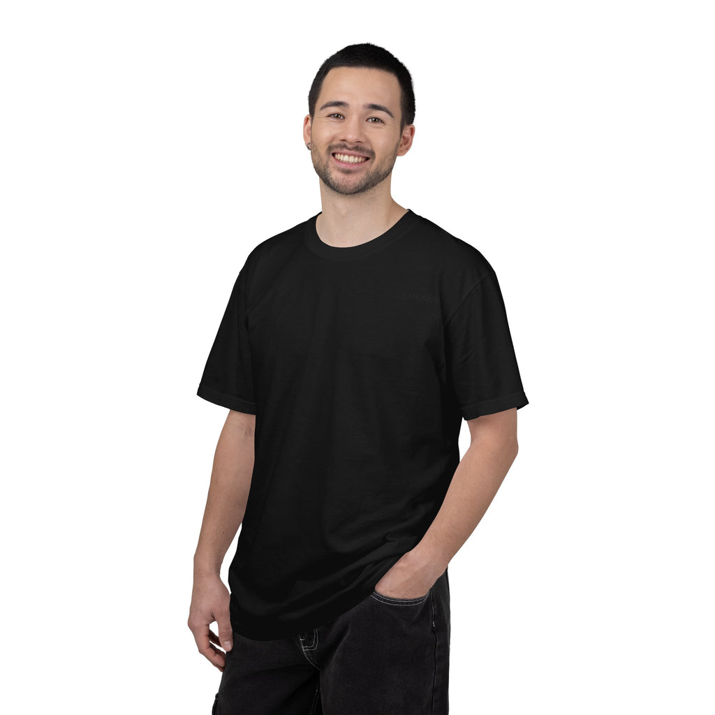 Overthinking Brain Graphic T-Shirt — "Overthinking" Back Print