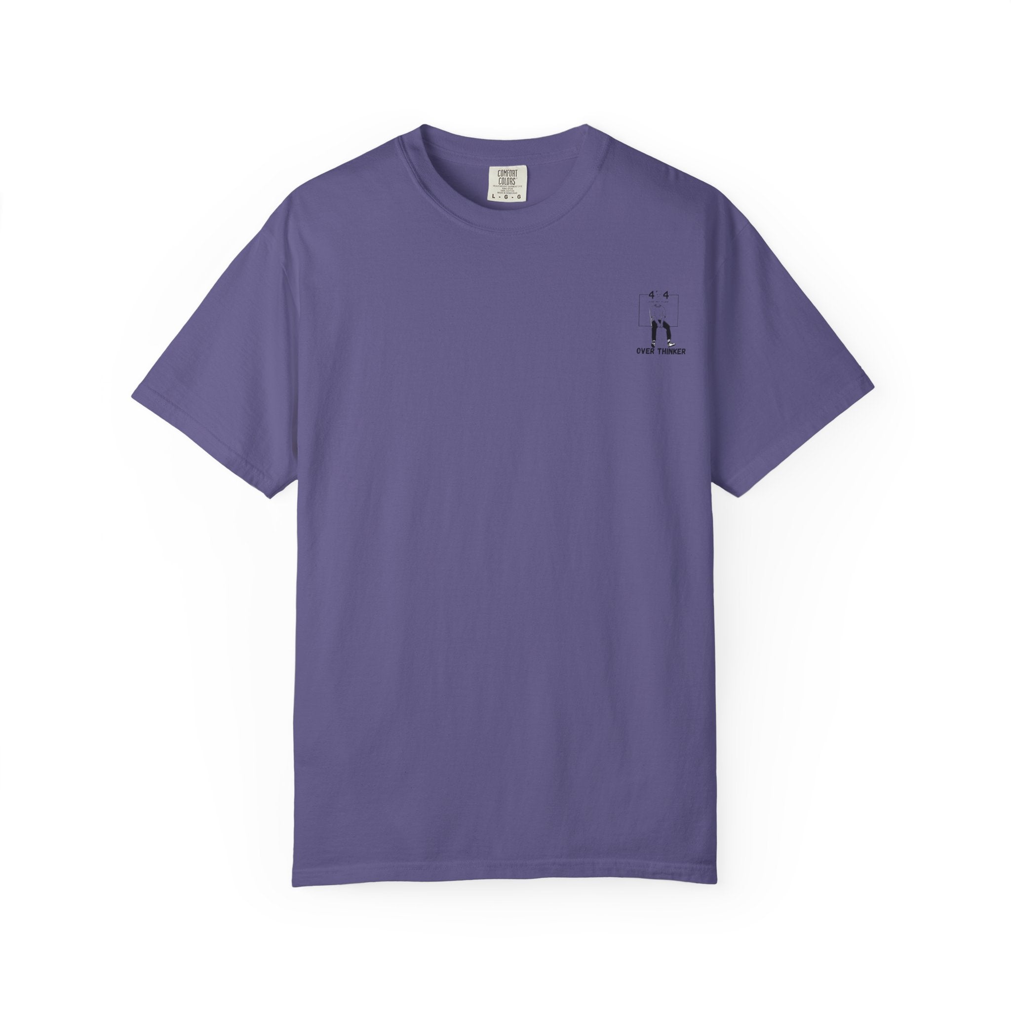 Over Thinker Graphic T-Shirt — Minimalist Illustration Tee